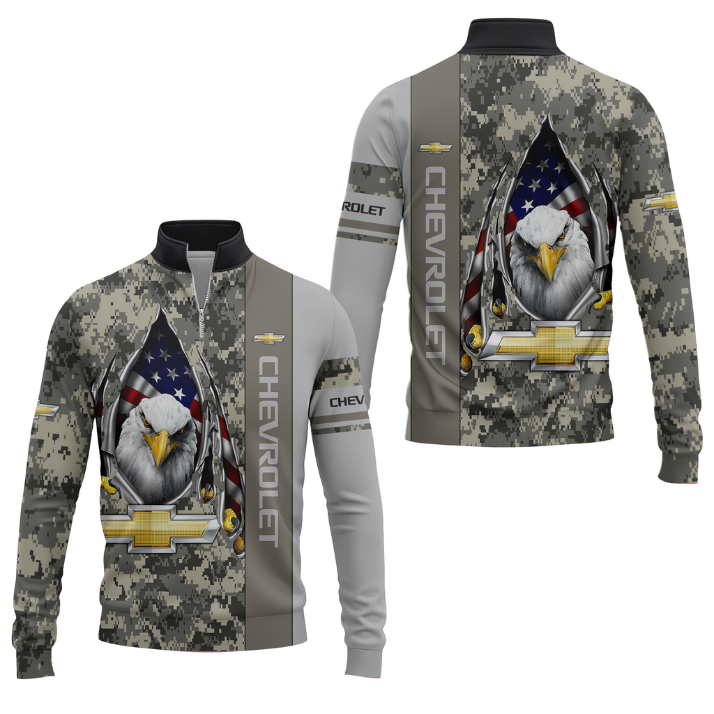 Chevrolet Quarter-zip Pullover USPL1004