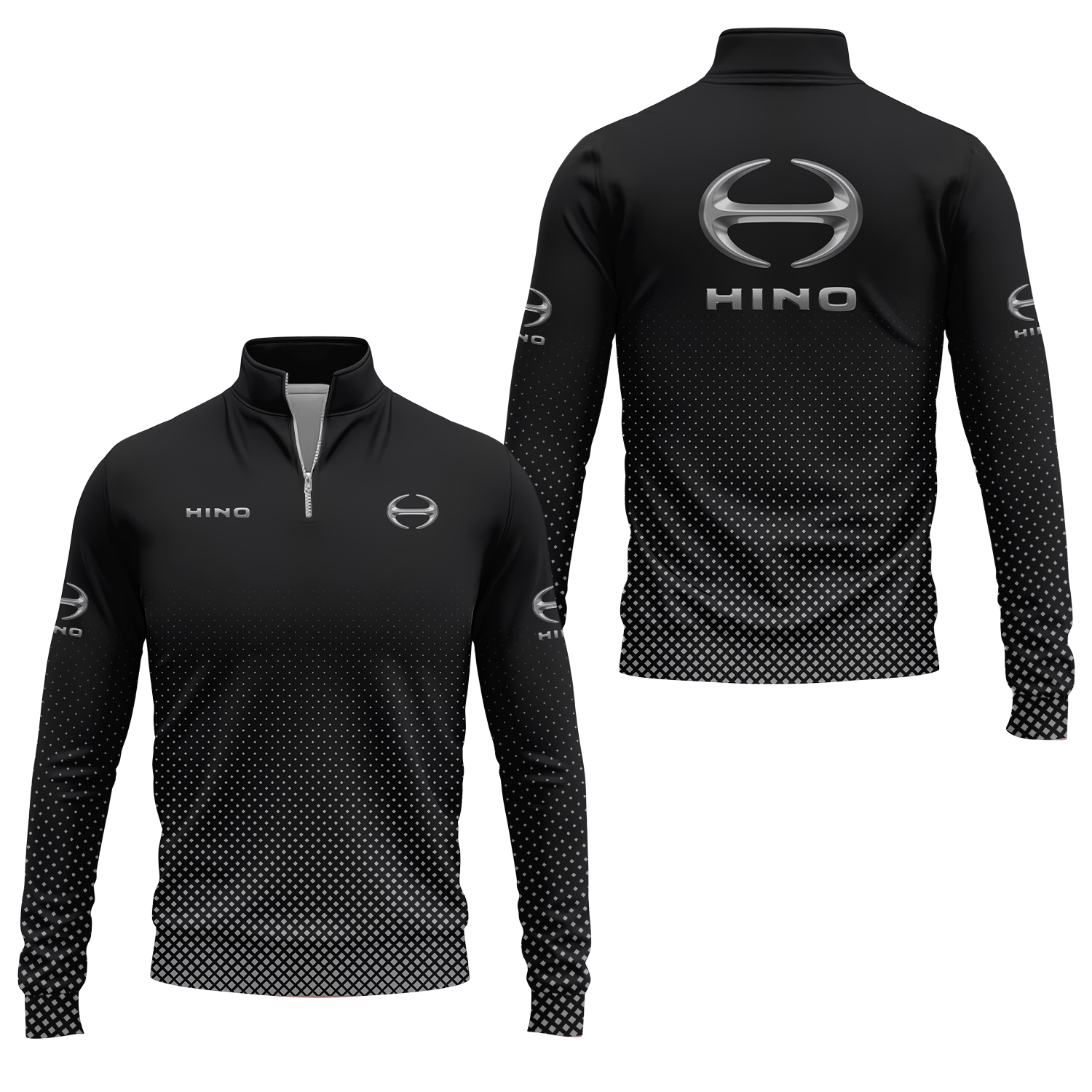 Hino Motors Quarter-zip Pullover USPL1913