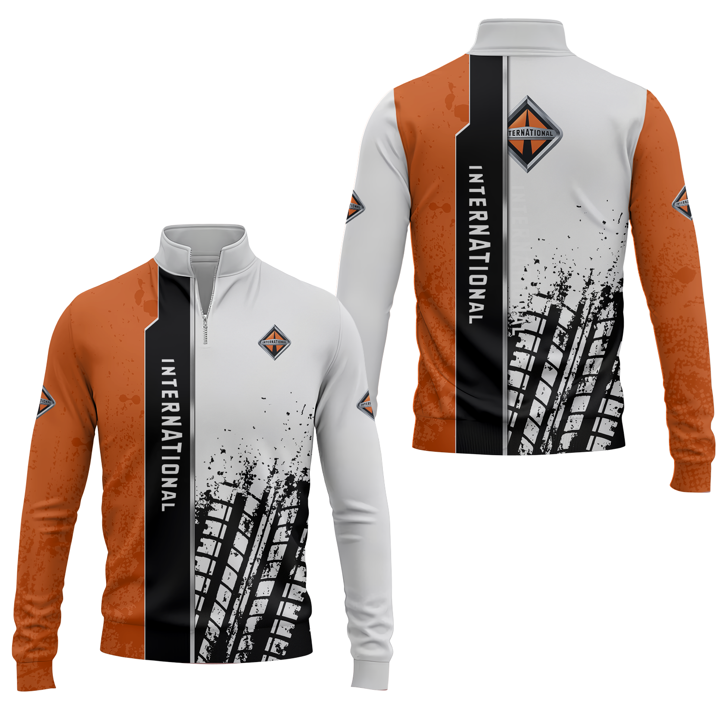 International Trucks Quarter-zip Pullover USPL1880
