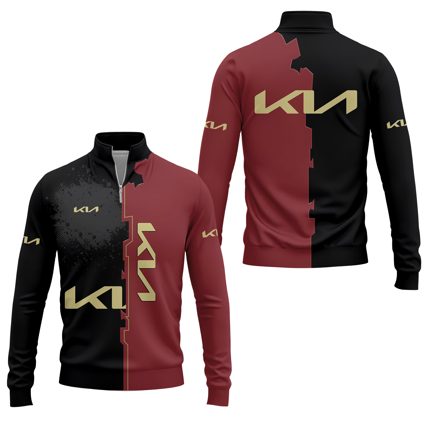 Kia Quarter-zip Pullover USPL1231