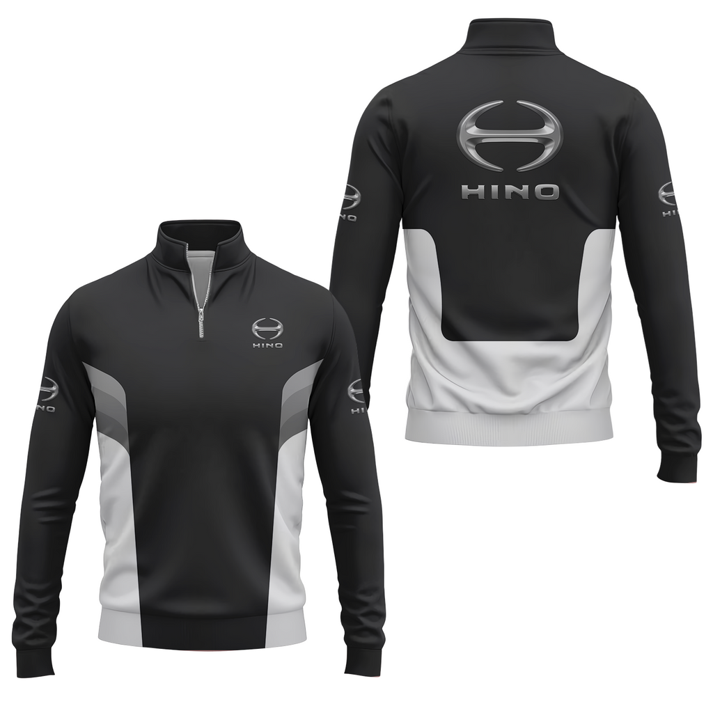 Hino Motors Quarter-zip Pullover USPL1908