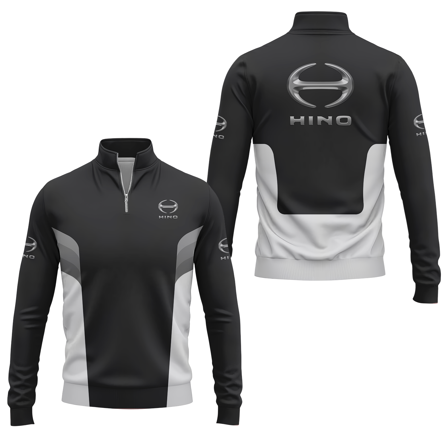 Hino Motors Quarter-zip Pullover USPL1908