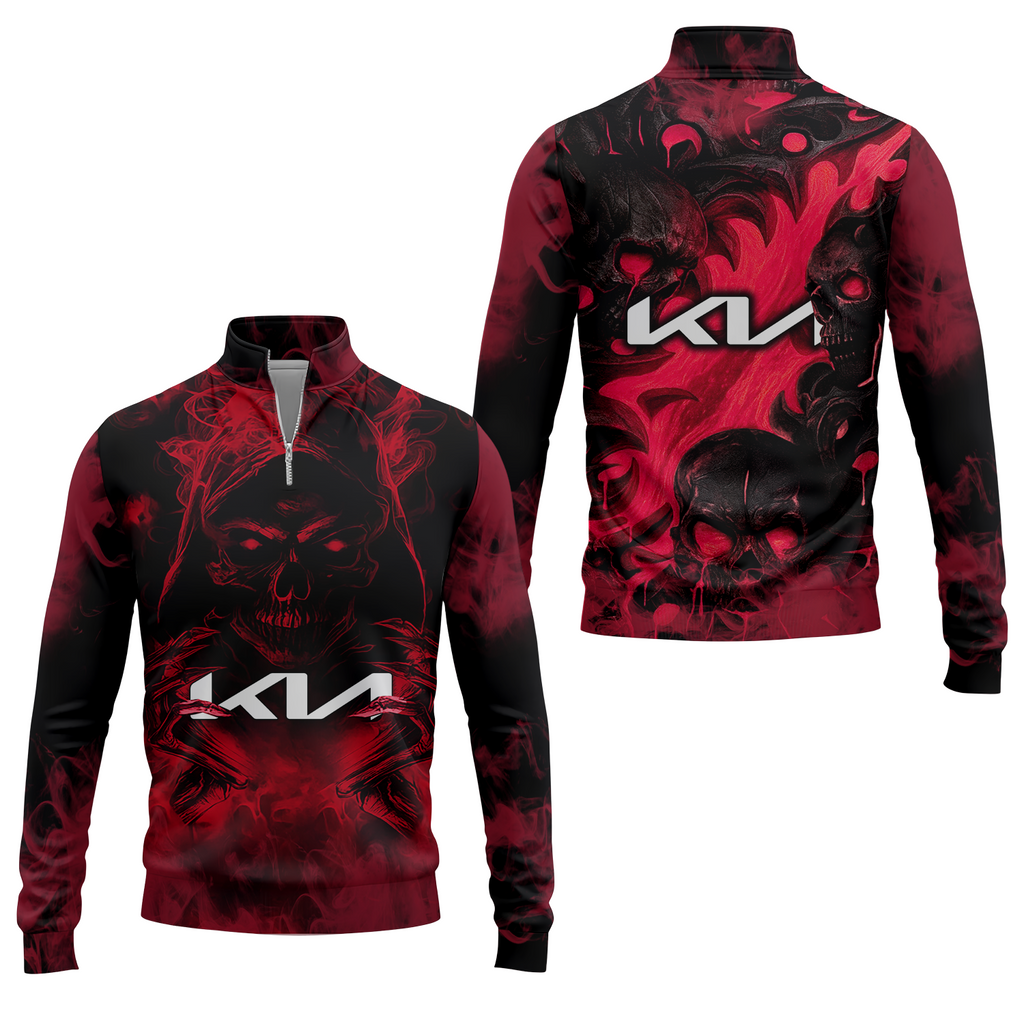 Kia Quarter-zip Pullover USPL1245
