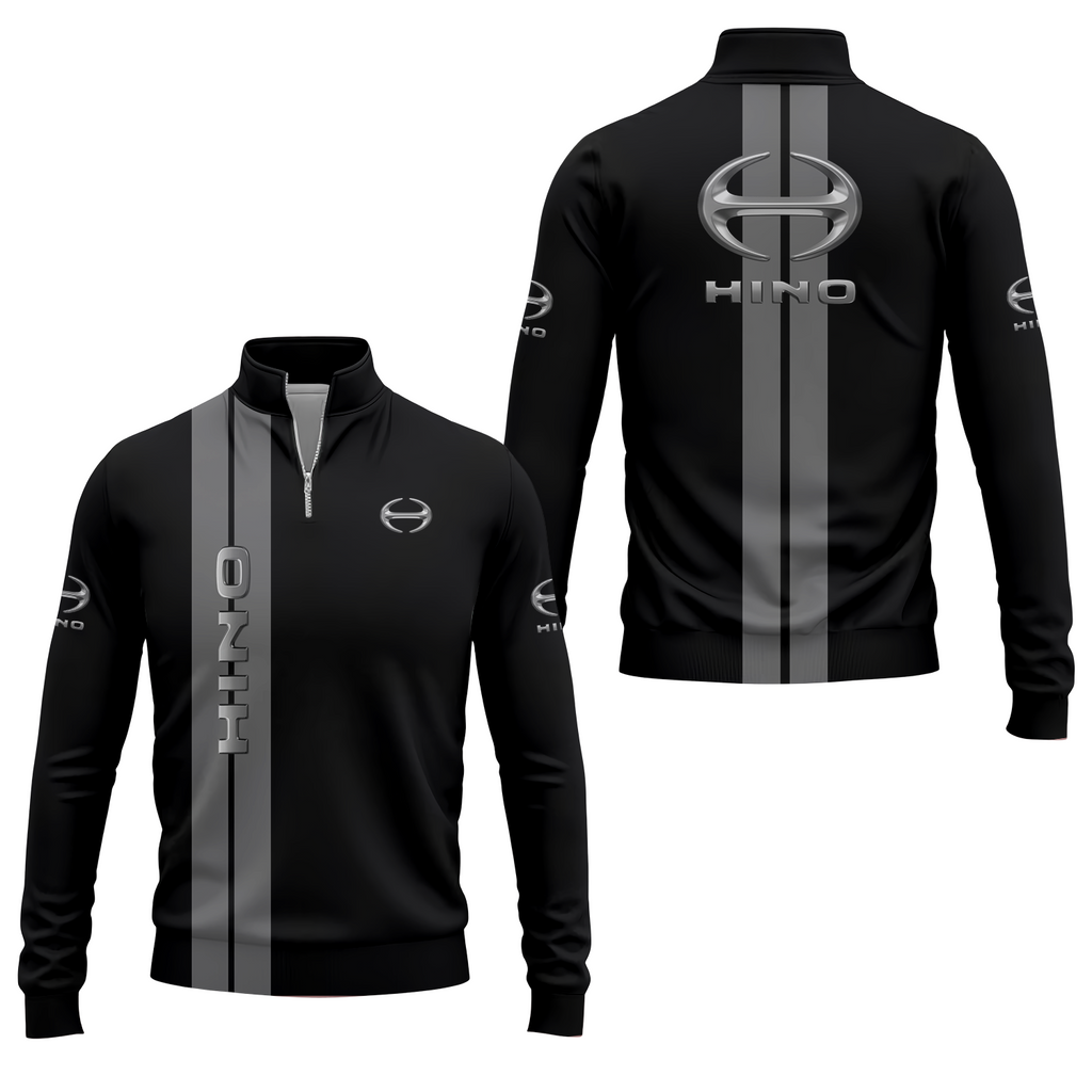 Hino Motors Quarter-zip Pullover USPL1907