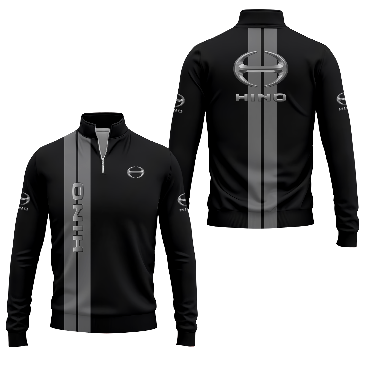 Hino Motors Quarter-zip Pullover USPL1907