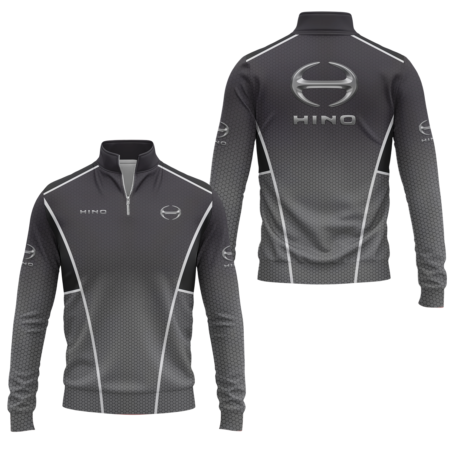 Hino Motors Quarter-zip Pullover USPL1906