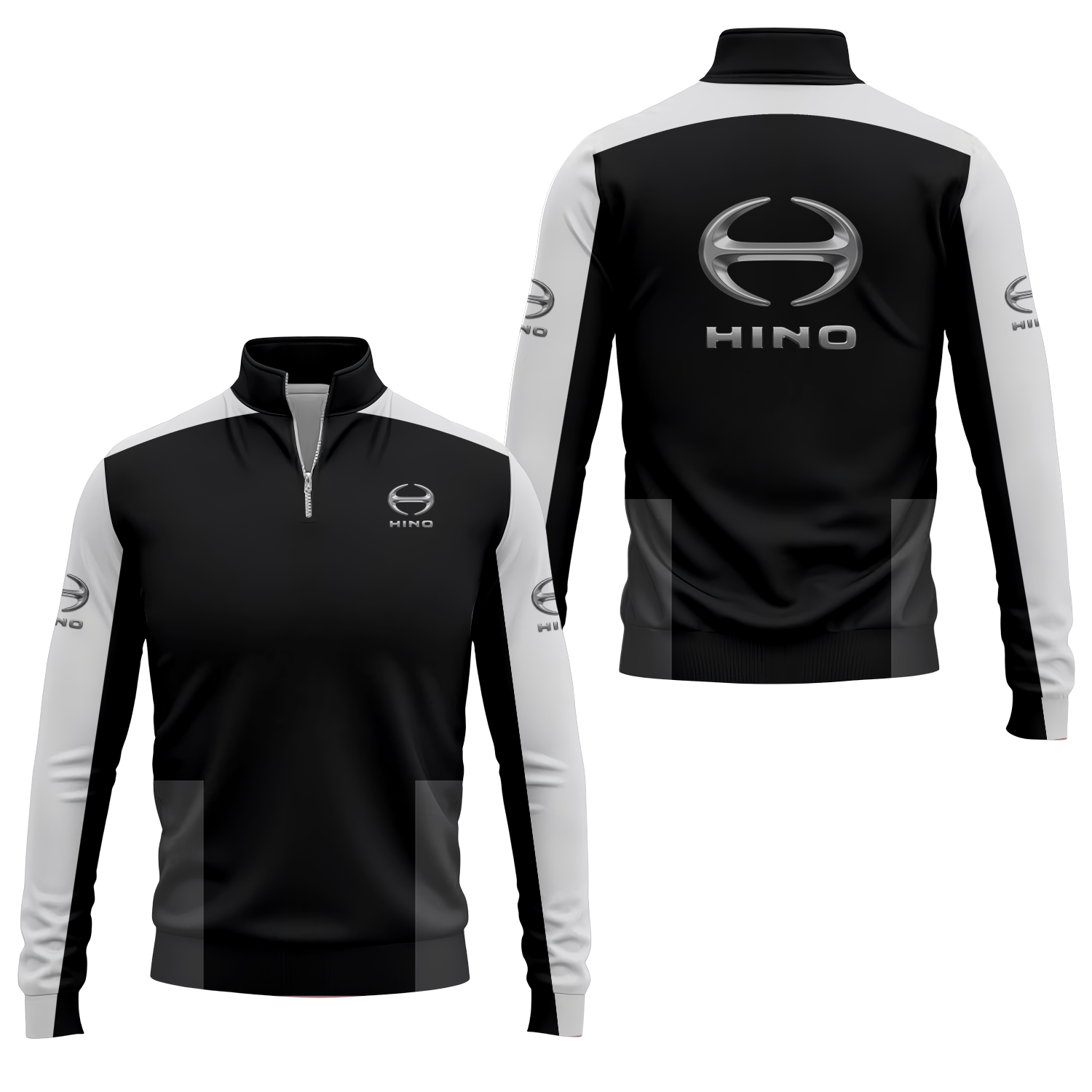 Hino Motors Quarter-zip Pullover USPL1905