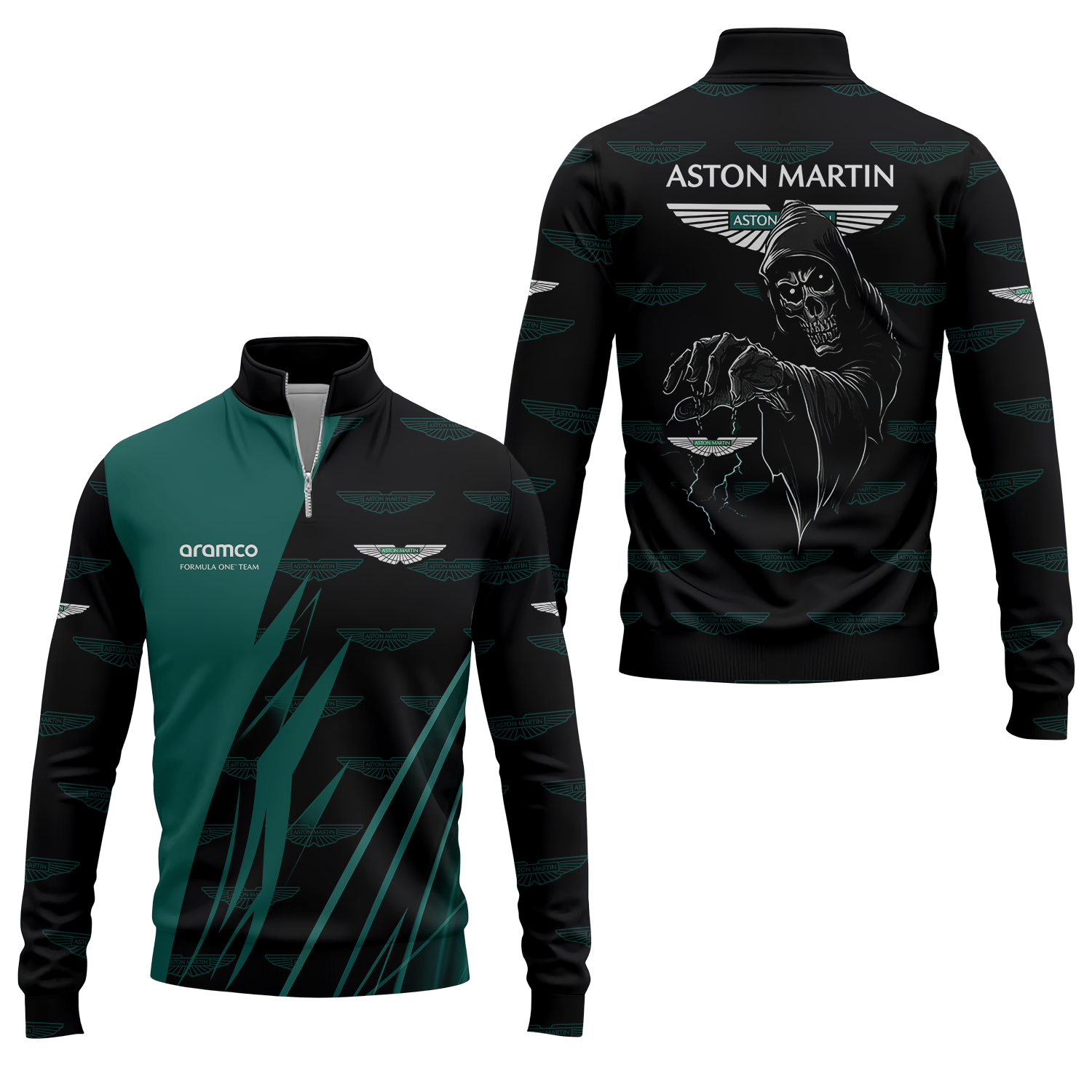 Aston Martin Quarter-zip Pullover USPL319