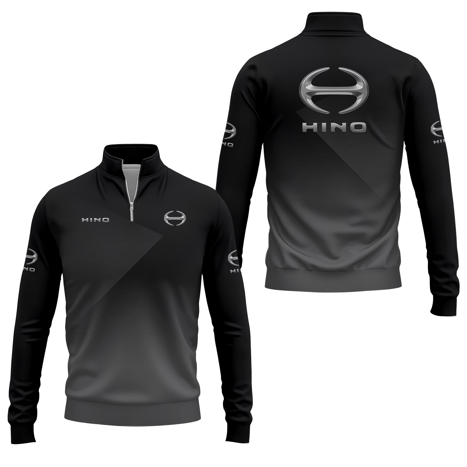 Hino Motors Quarter-zip Pullover USPL1909