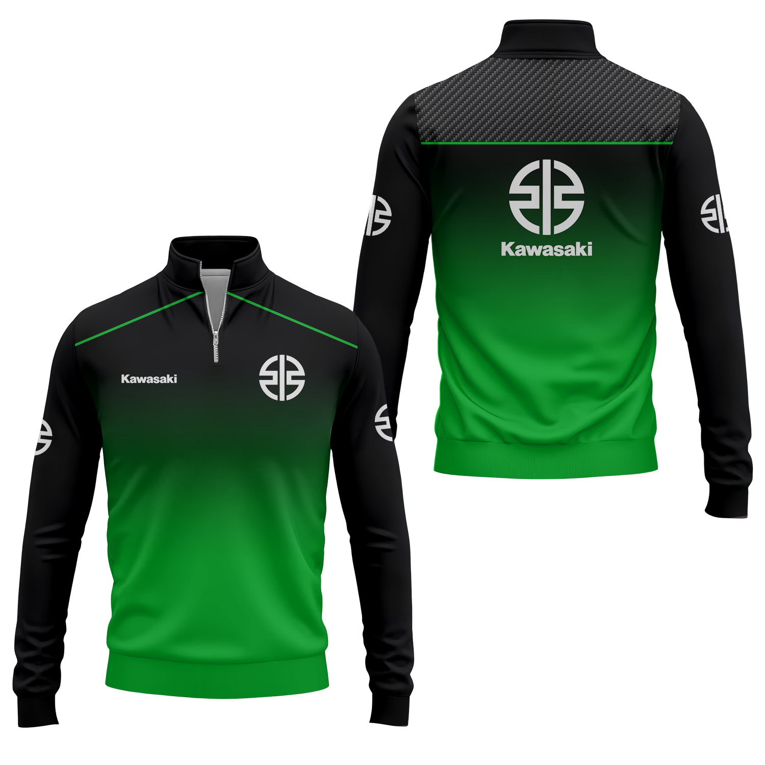Kawasaki Quarter-zip Pullover USPL917
