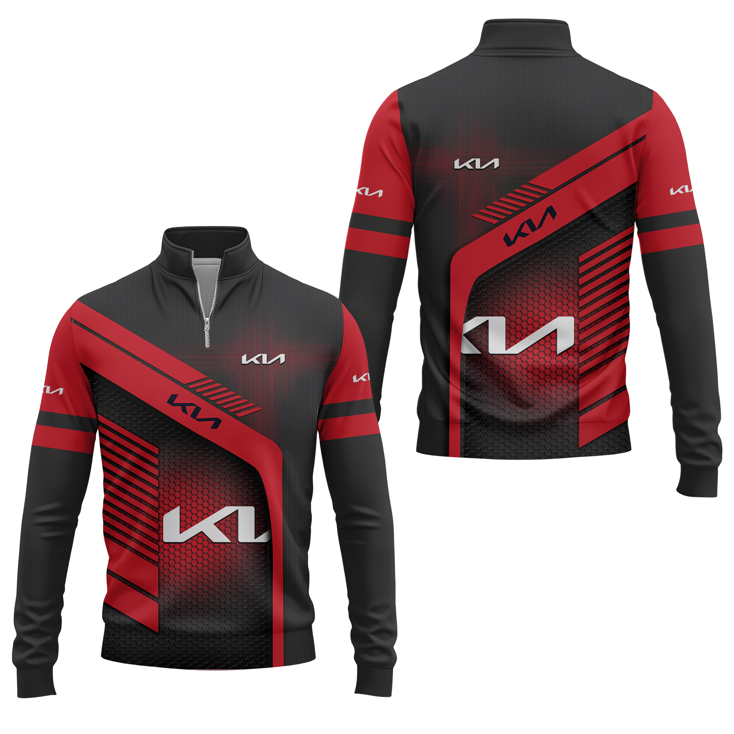 Kia Long Sleeve Polo USPL1260