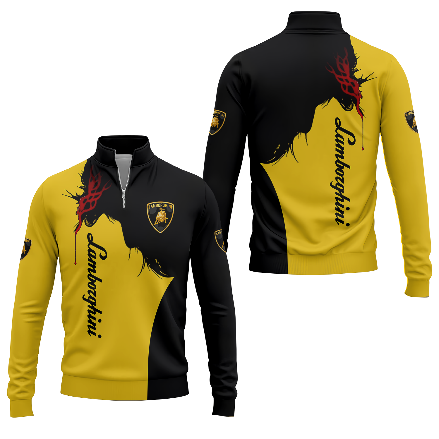 Lamborghini Quarter-zip Pullover USPL677