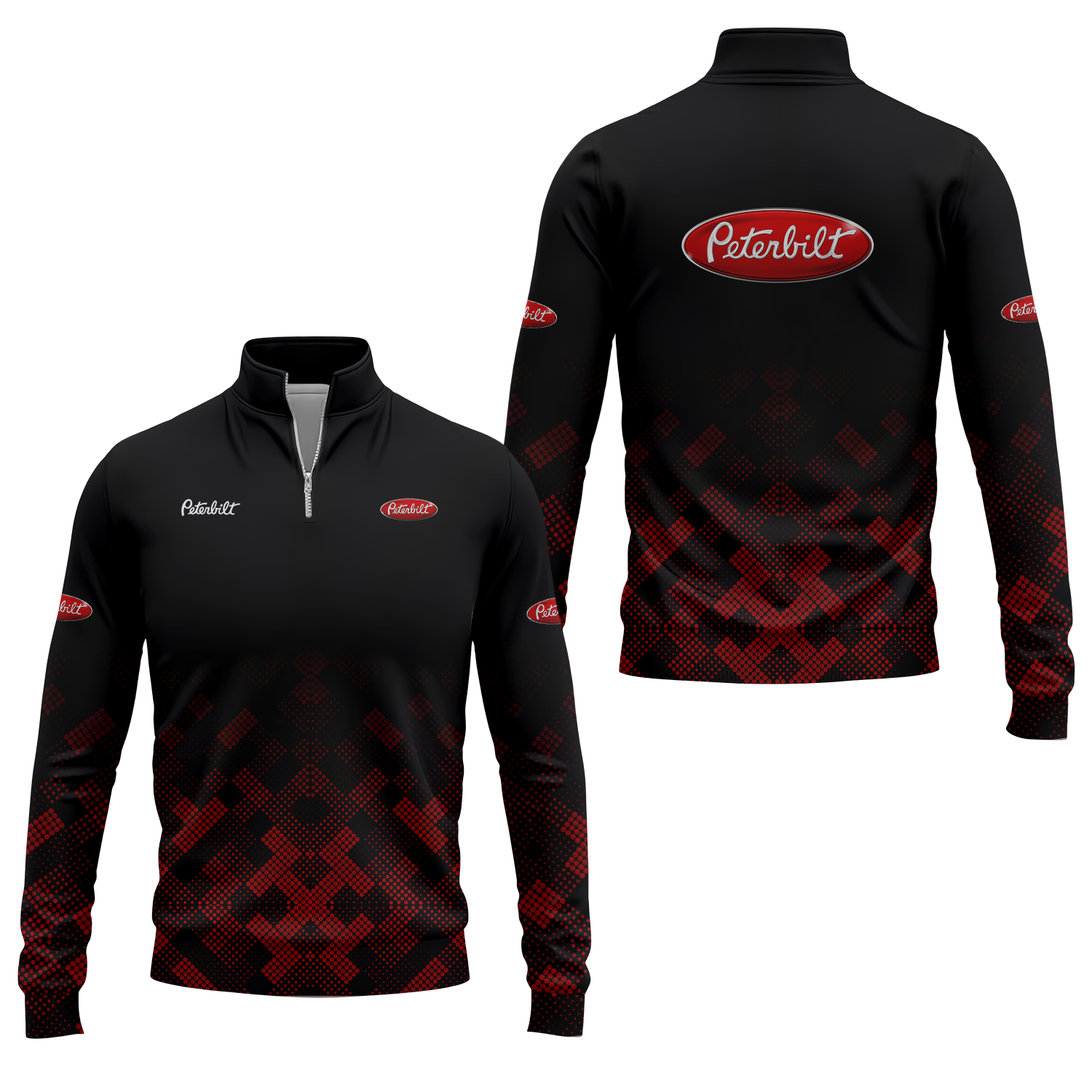 Peterbilt Quarter-zip Pullover USPL1701
