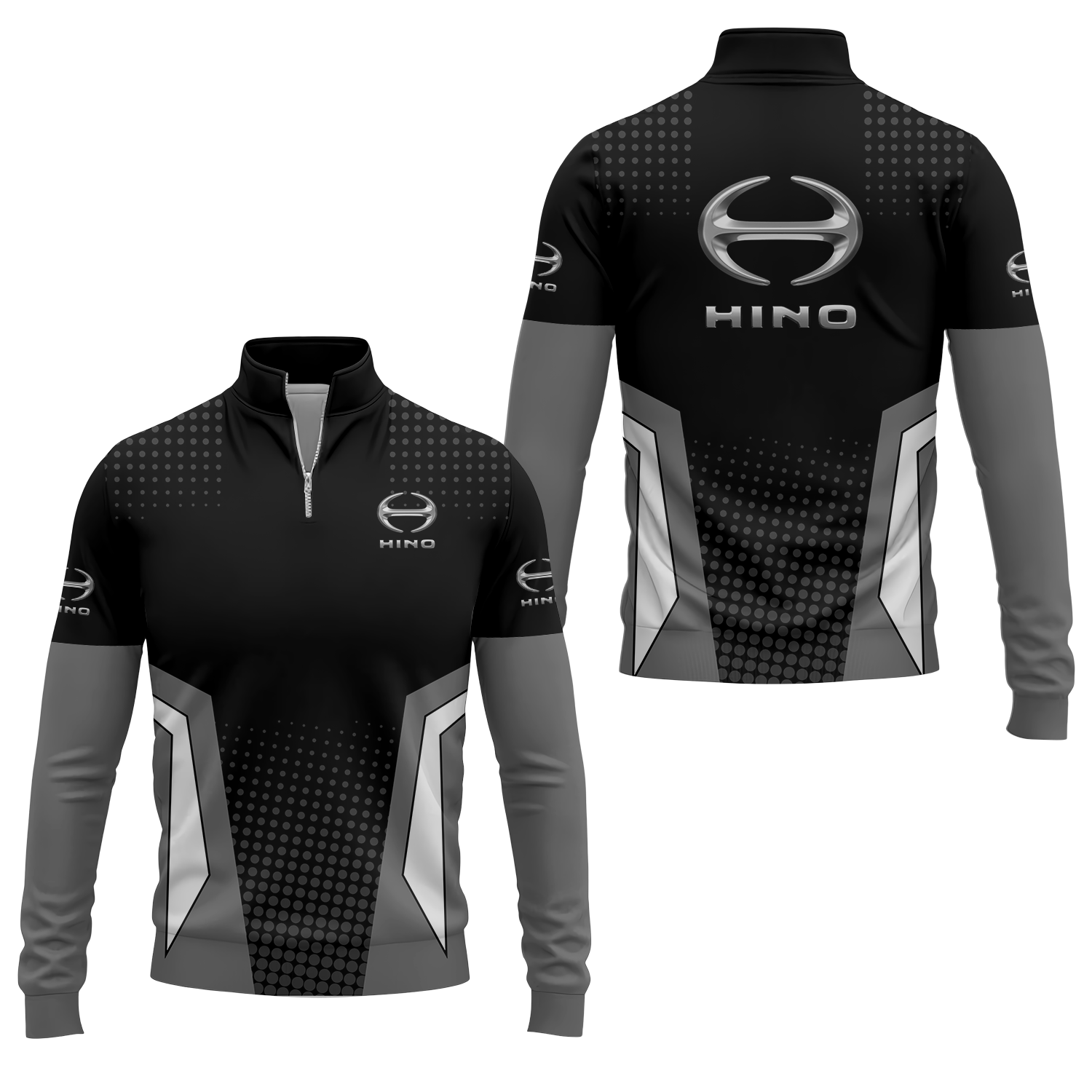 Hino Motors Quarter-zip Pullover USPL1947