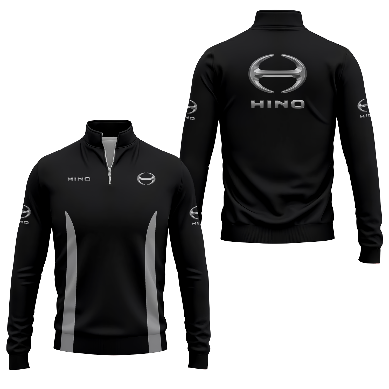 Hino Motors Quarter-zip Pullover USPL1927