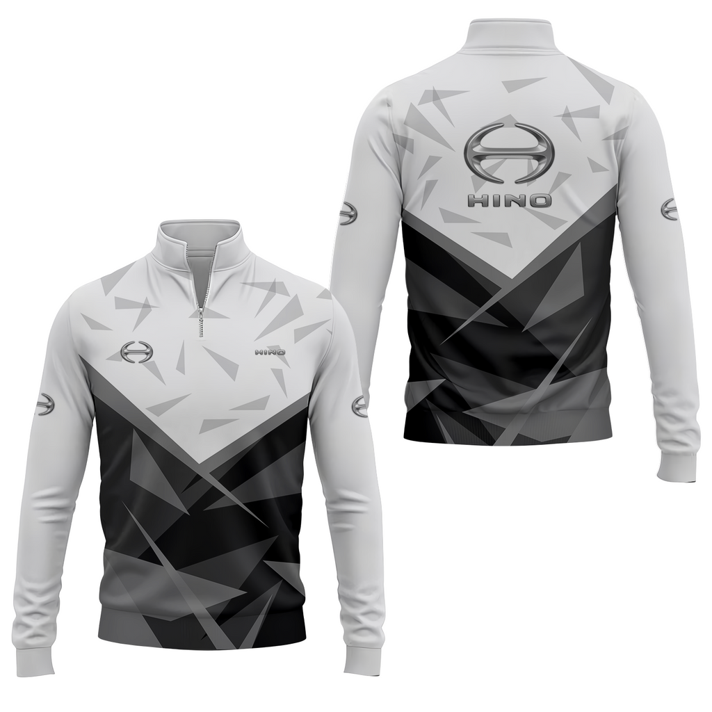 Hino Motors Quarter-zip Pullover USPL1955