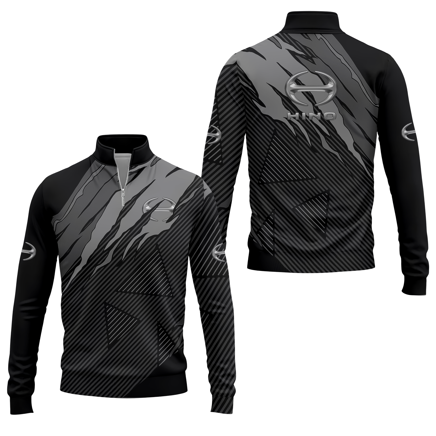 Hino Motors Quarter-zip Pullover USPL1959