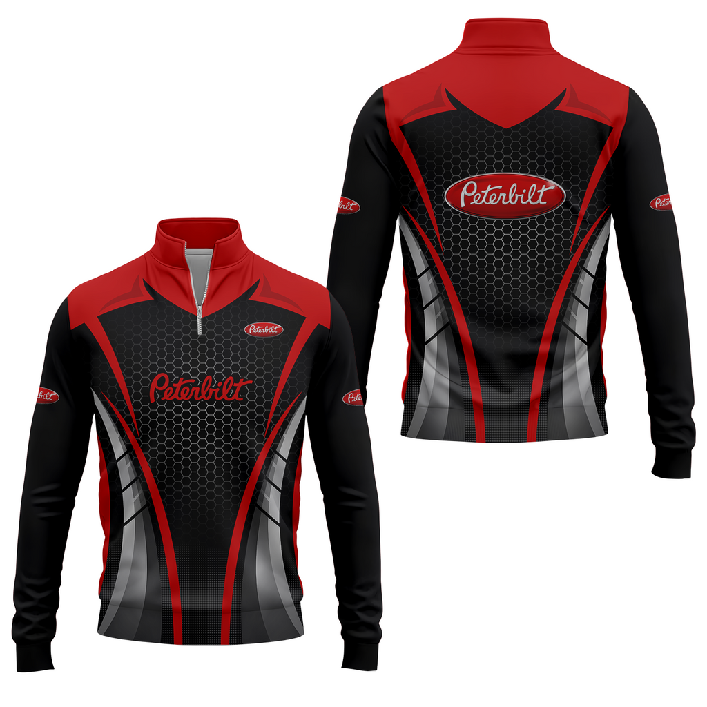 Peterbilt Quarter-zip Pullover USPL1736