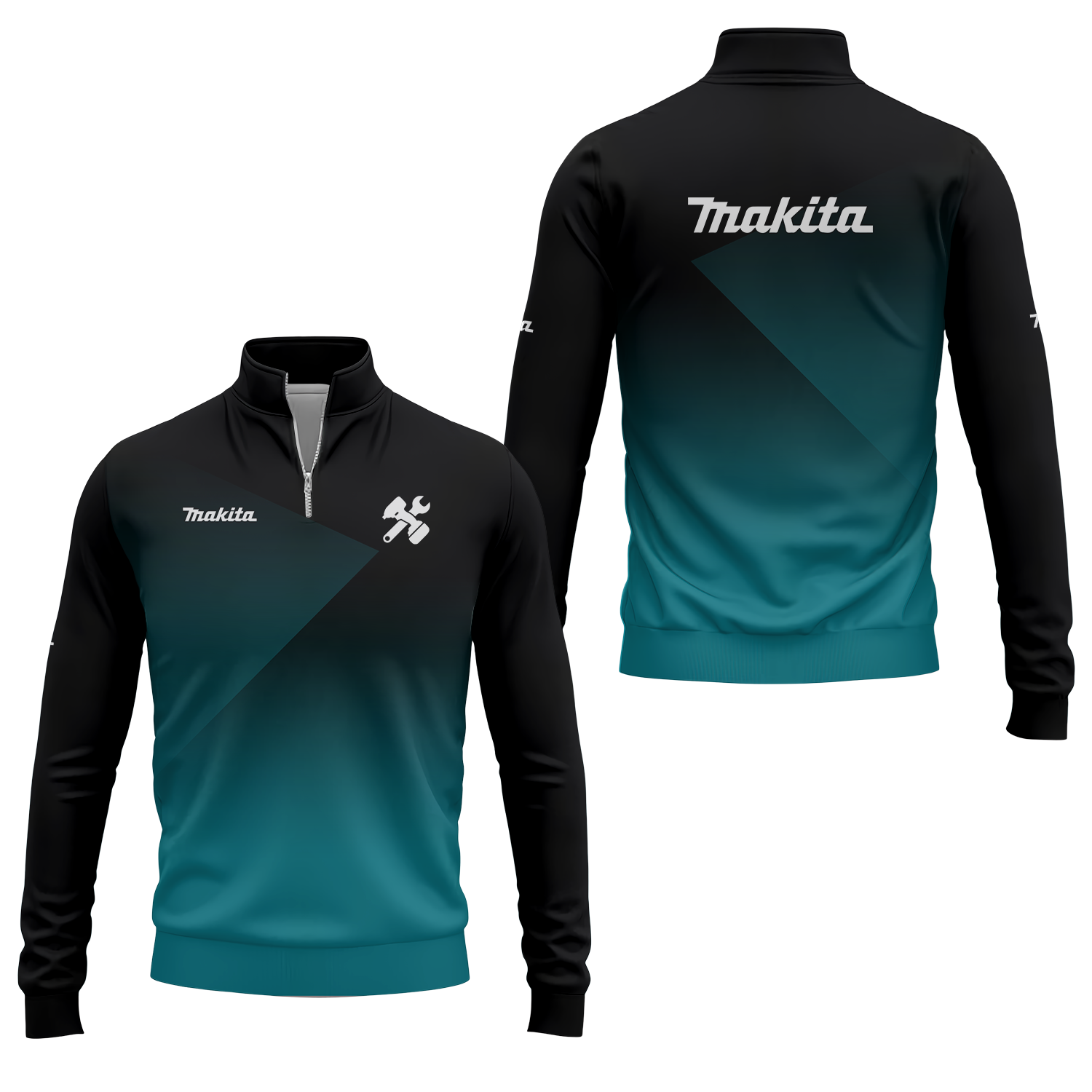 Makita Quarter-zip Pullover USPL1407
