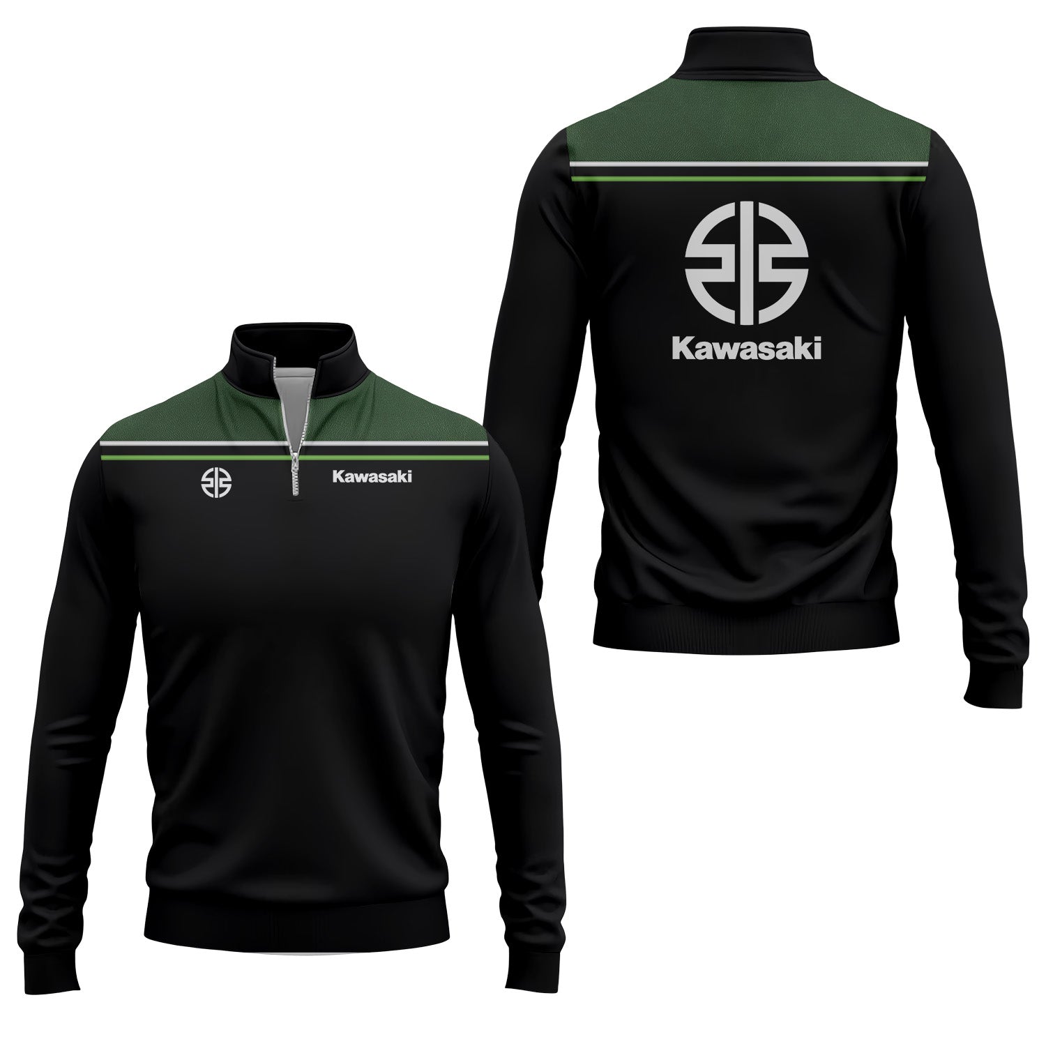 Kawasaki Quarter-zip Pullover USPL876