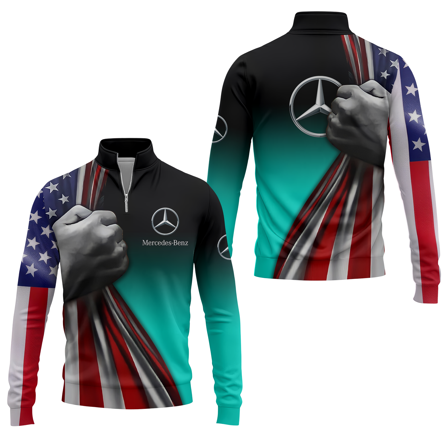 Mercedes Quarter-zip Pullover USPL117