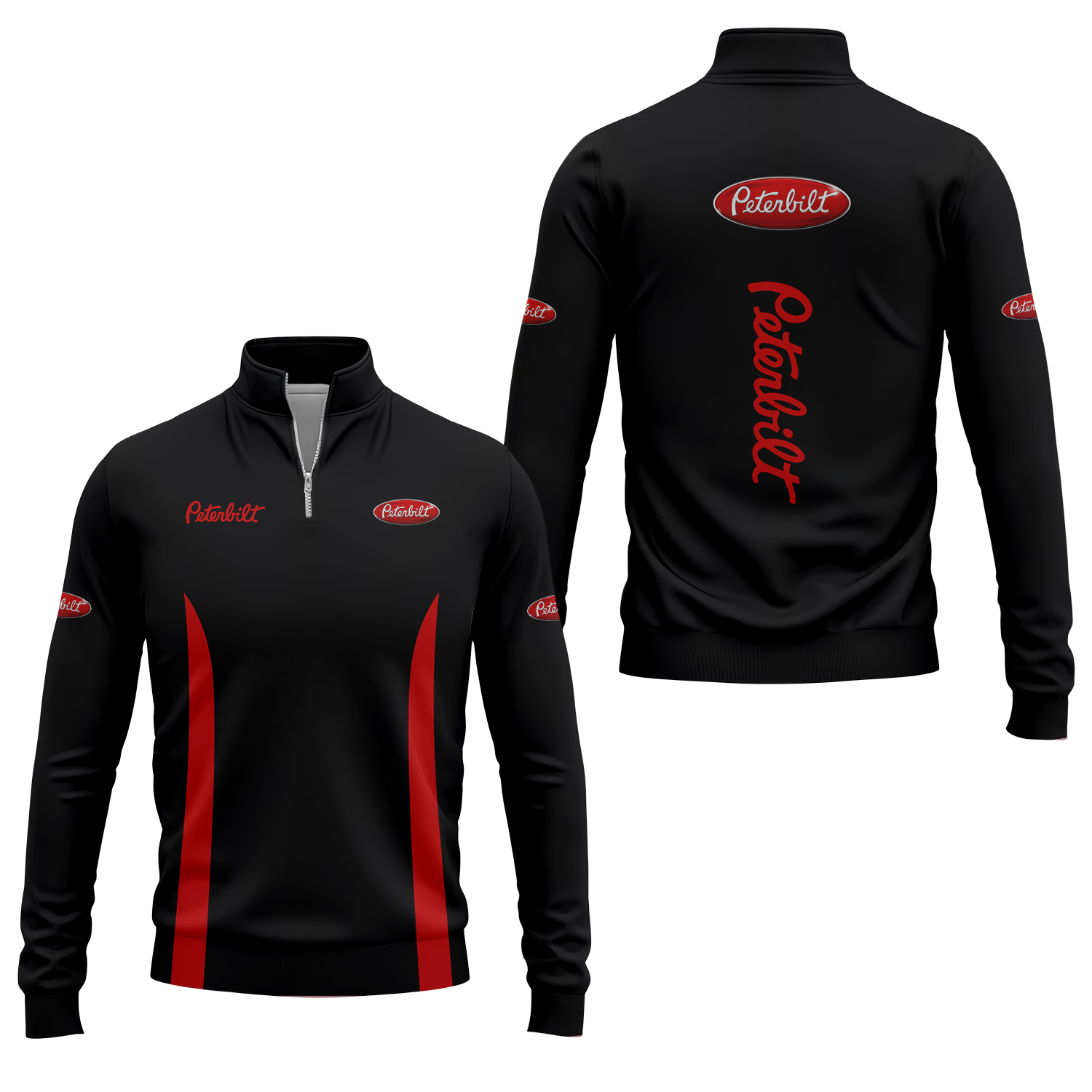 Peterbilt Quarter-zip Pullover USPL1728