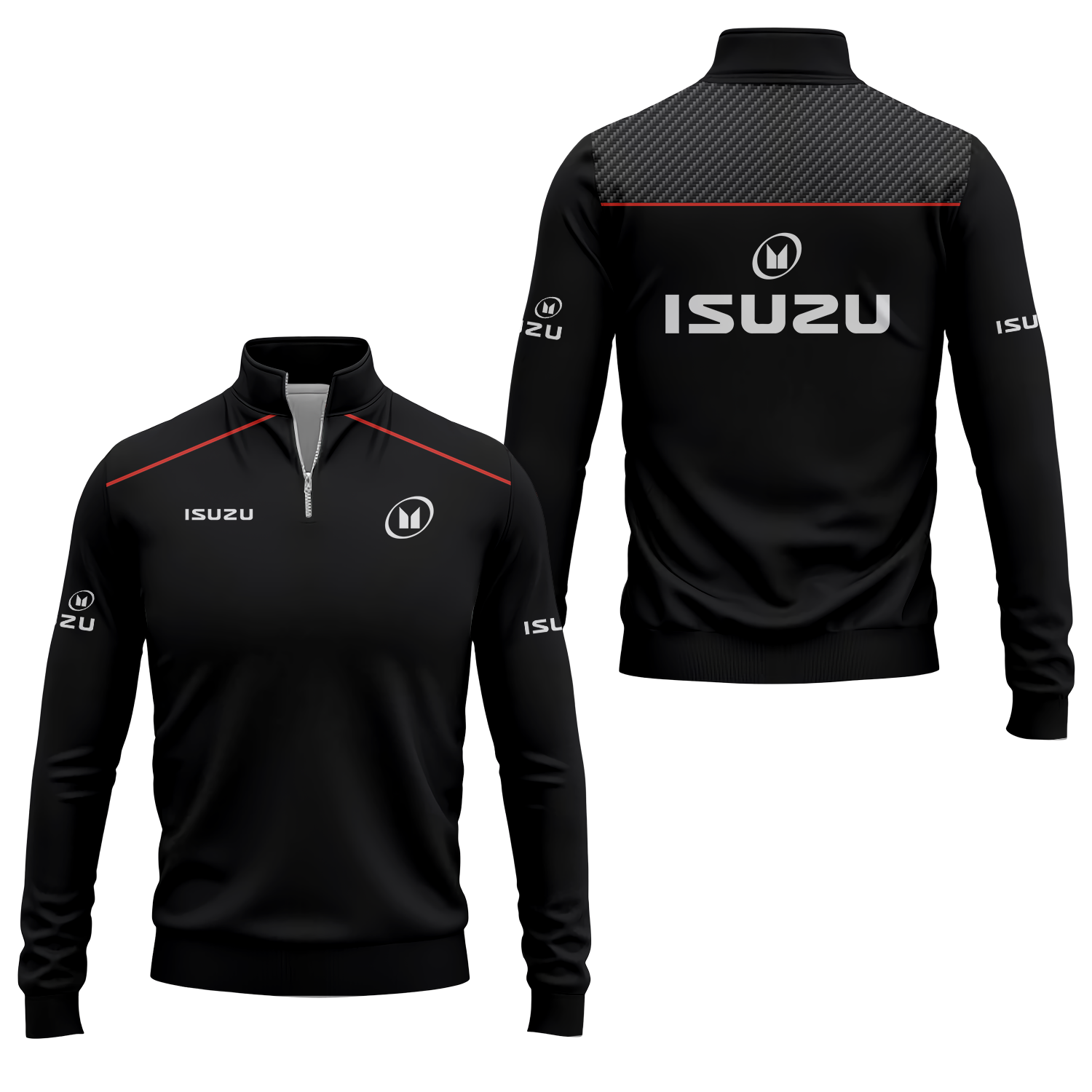 Isuzu Quarter-zip Pullover USPL1974