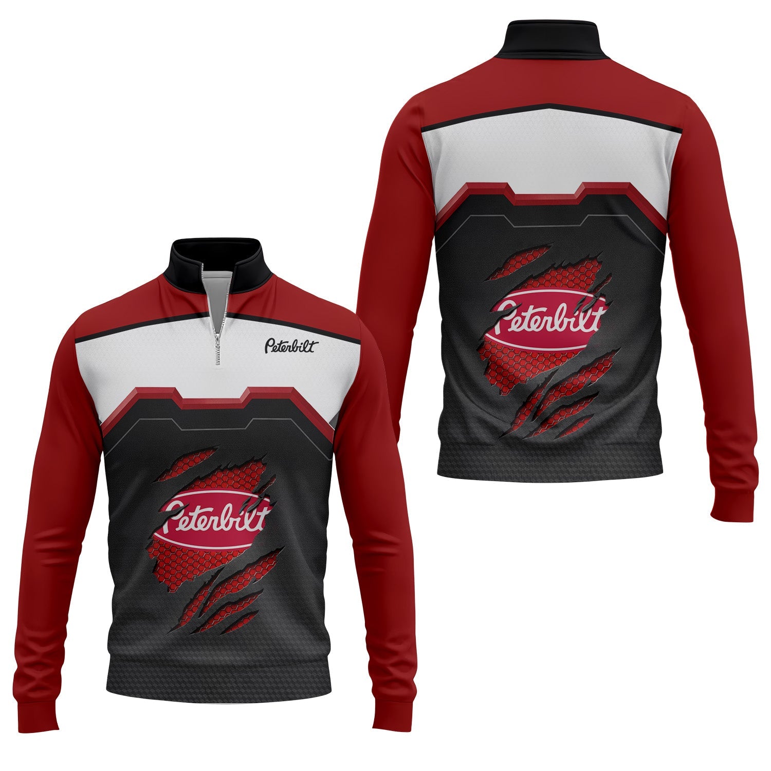 Peterbilt Quarter-zip Pullover USPL1749