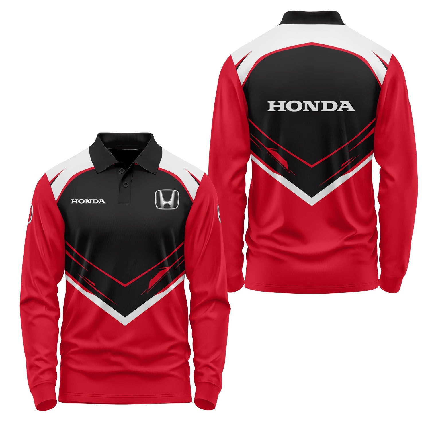 Honda Long Sleeve Polo USPL1099