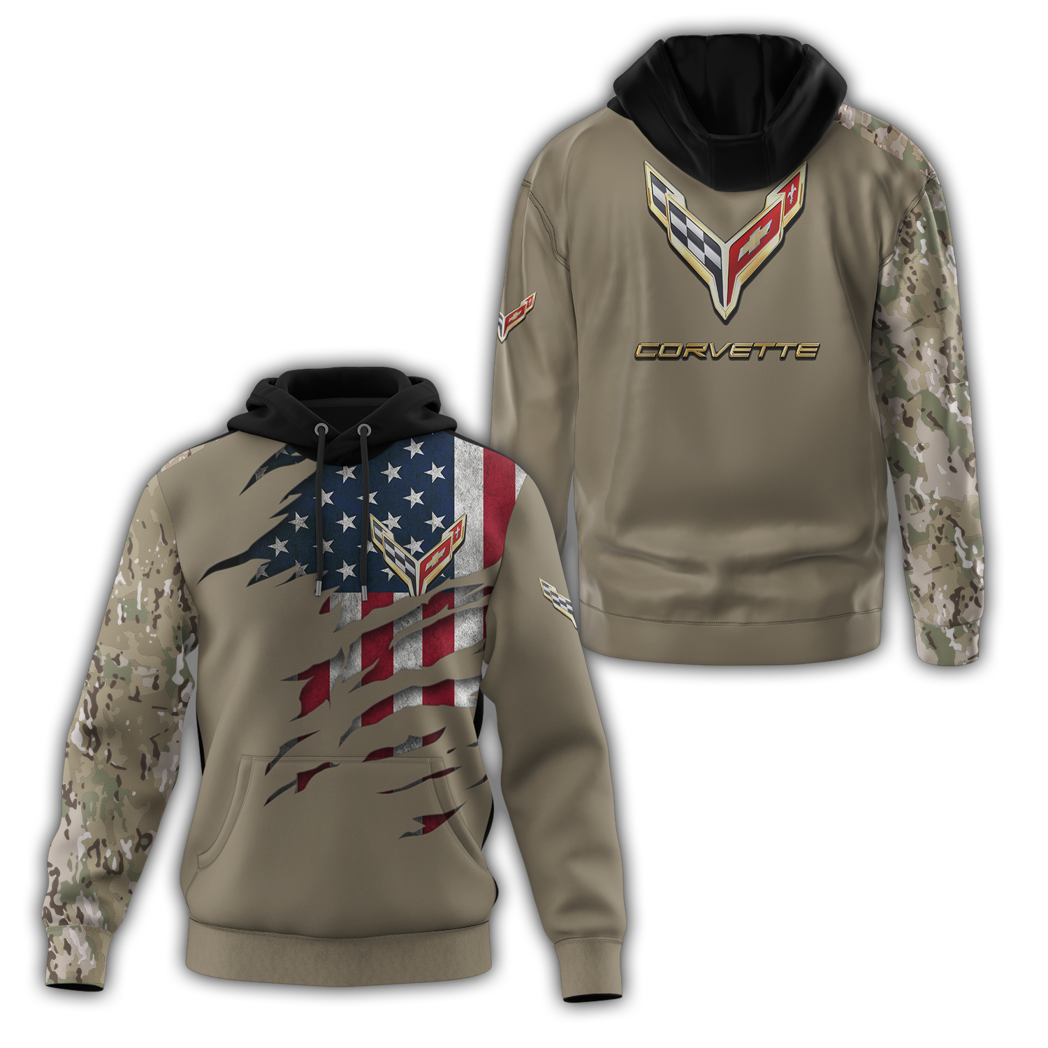 Corvette Hoodie USPL359