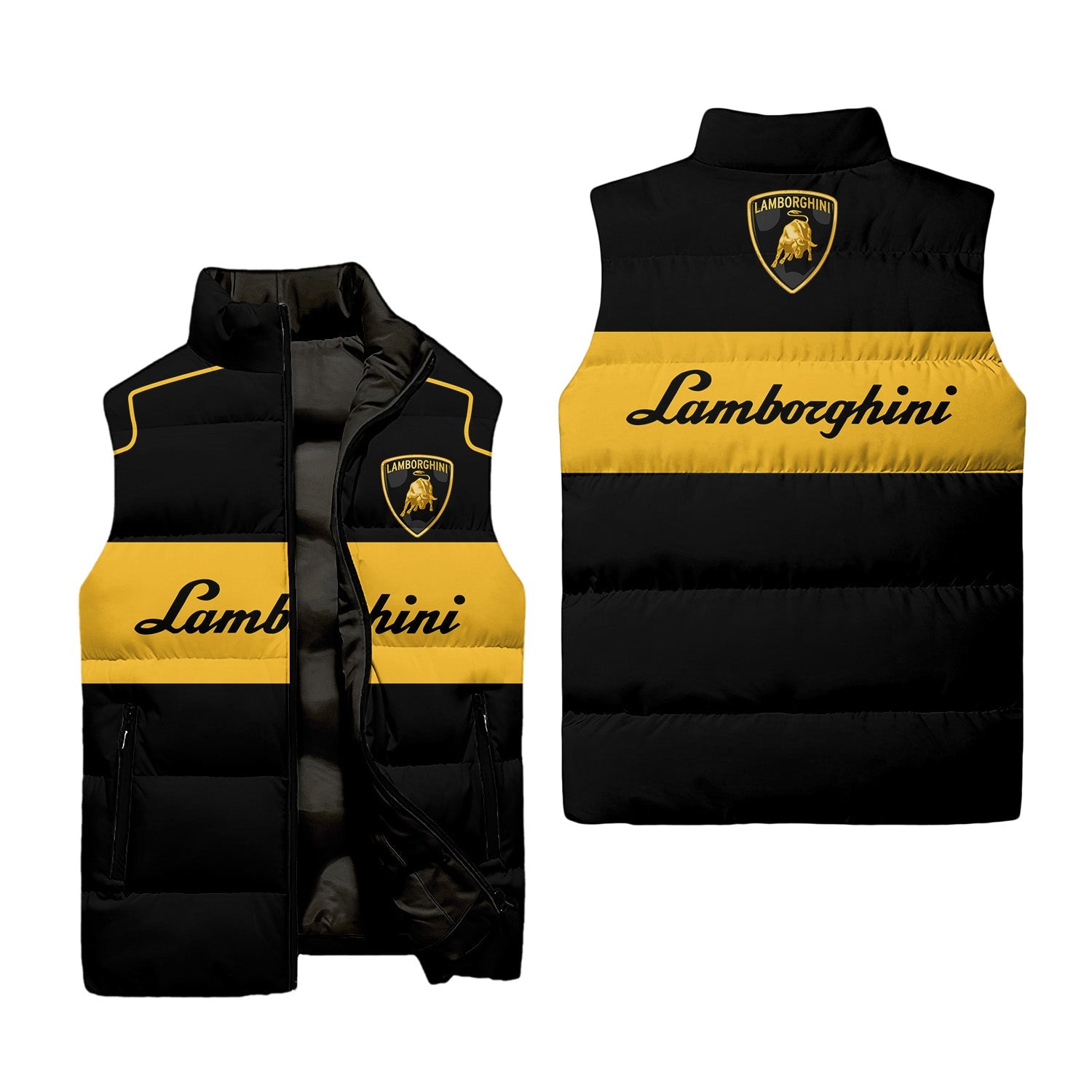 Lamborghini Sleeveless Puffer Jacket USPL712