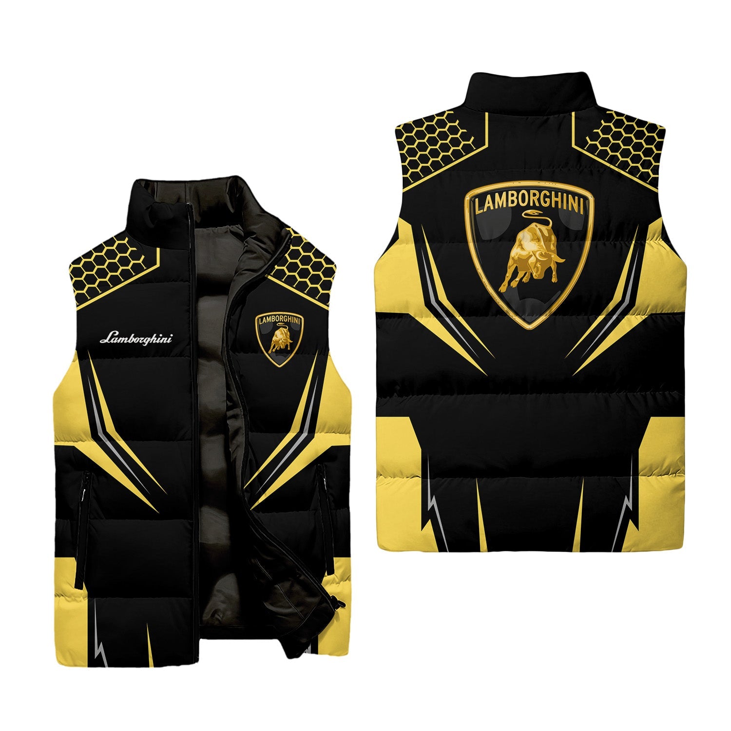 Lamborghini Sleeveless Puffer Jacket USPL697
