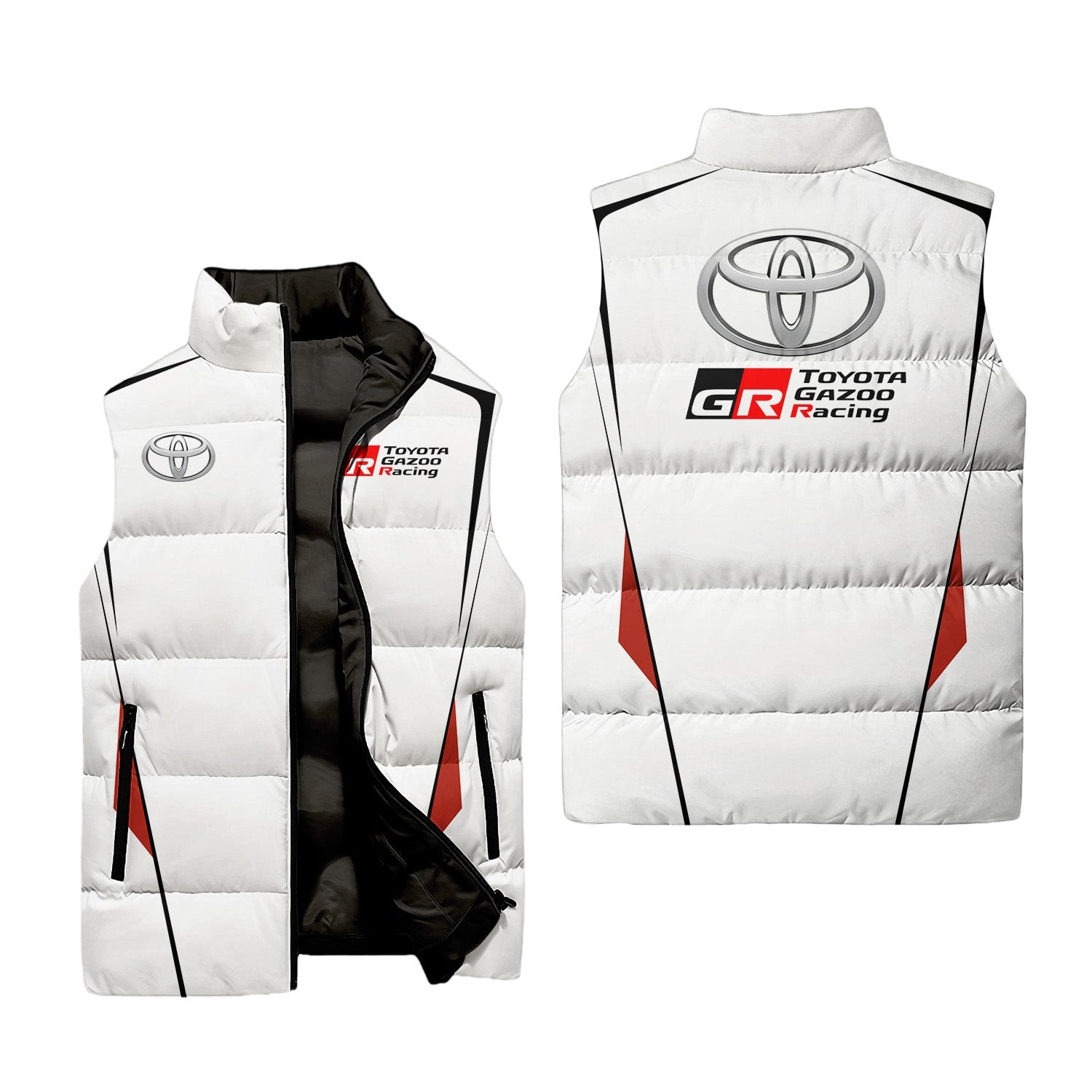 Toyota Sleeveless Puffer Jacket USPL812