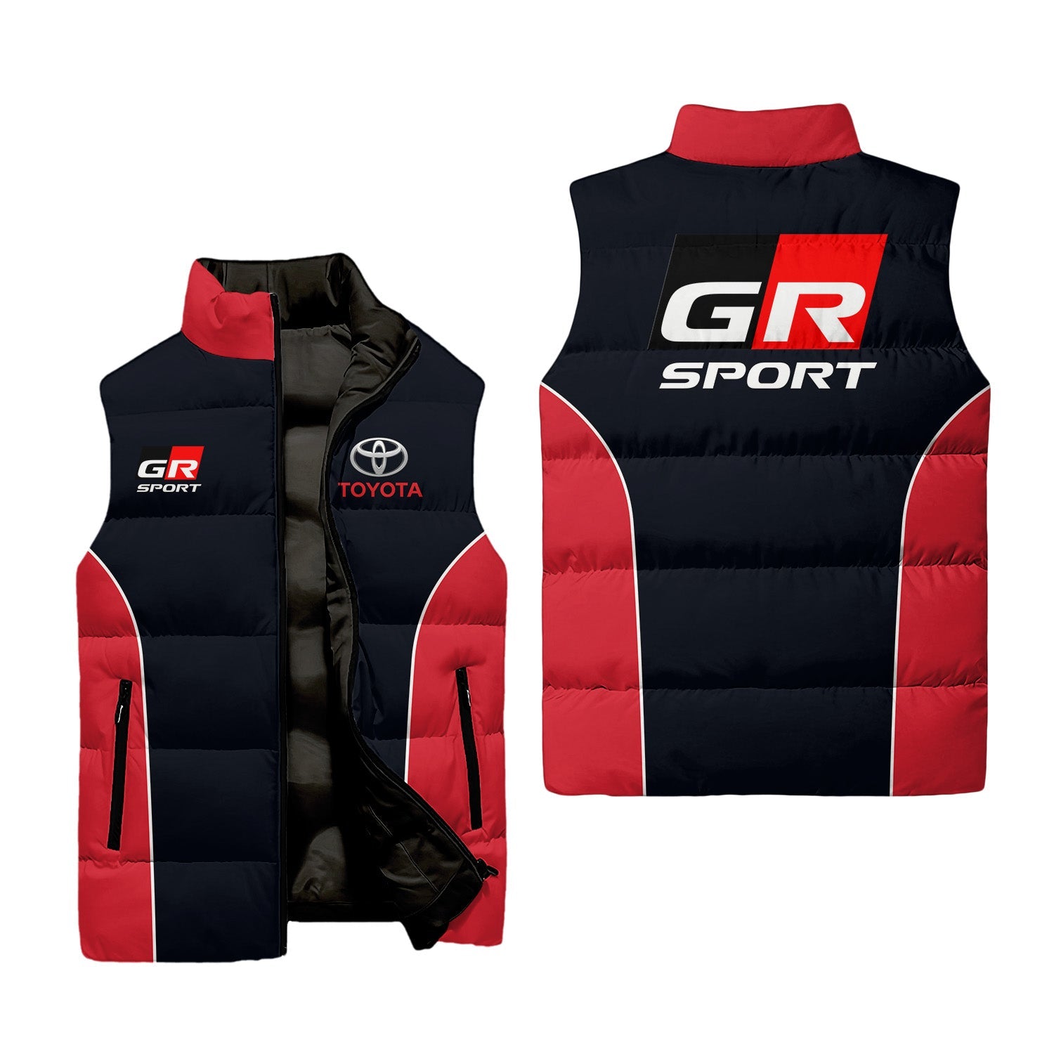 Toyota Sleeveless Puffer Jacket USPL807