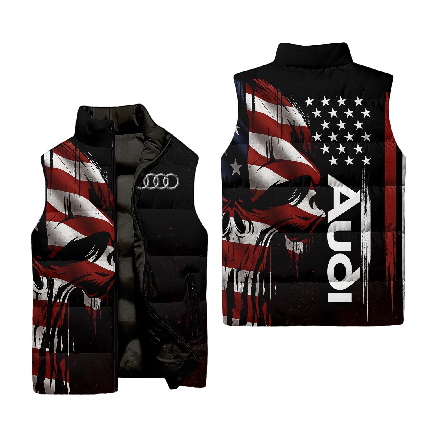 Audi Sleeveless Puffer Jacket USPL785