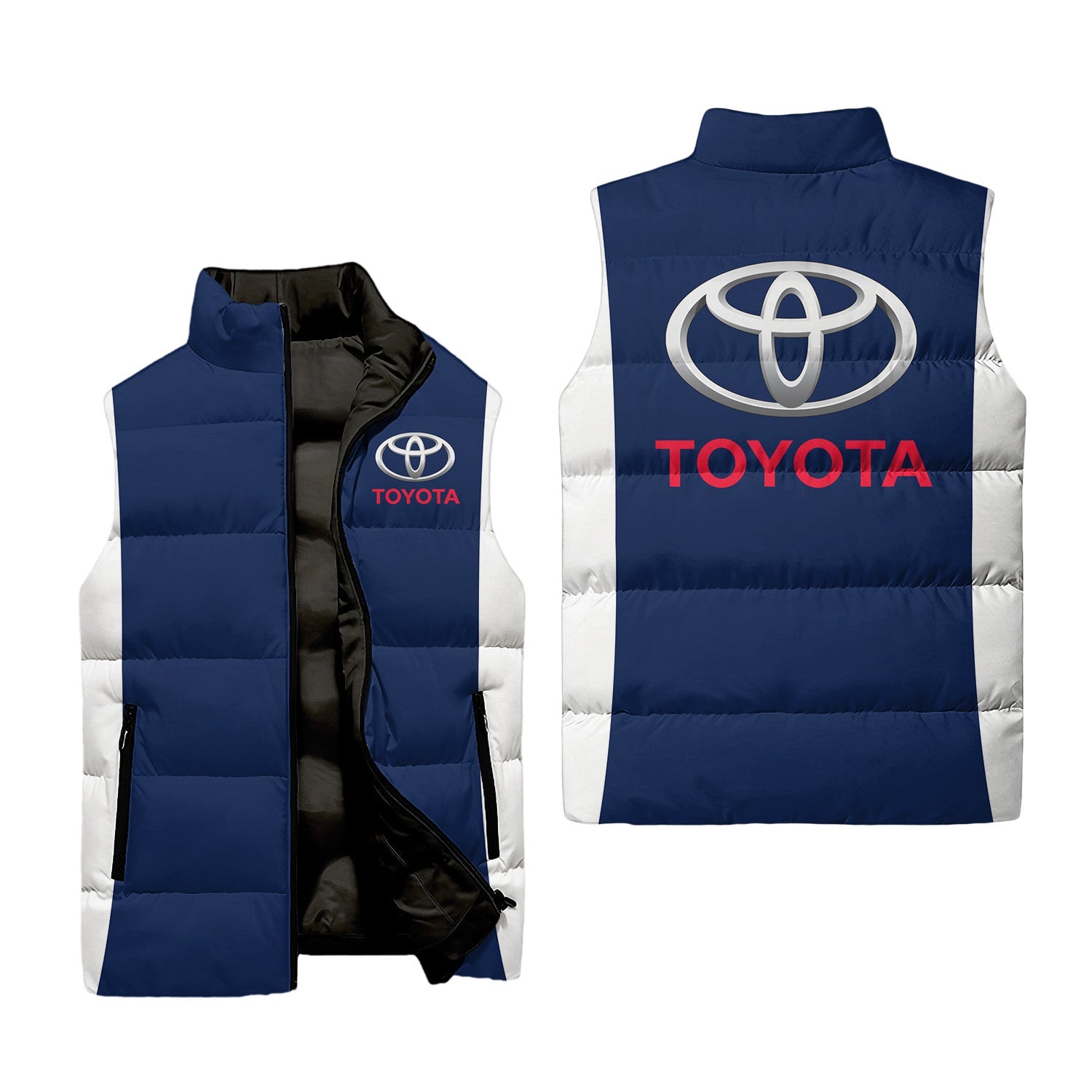 Toyota Sleeveless Puffer Jacket USPL826