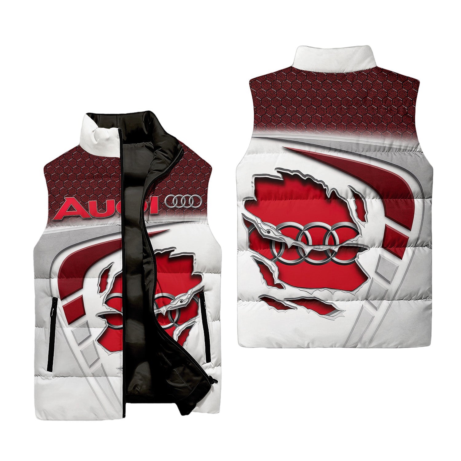 Audi Sleeveless Puffer Jacket USPL788
