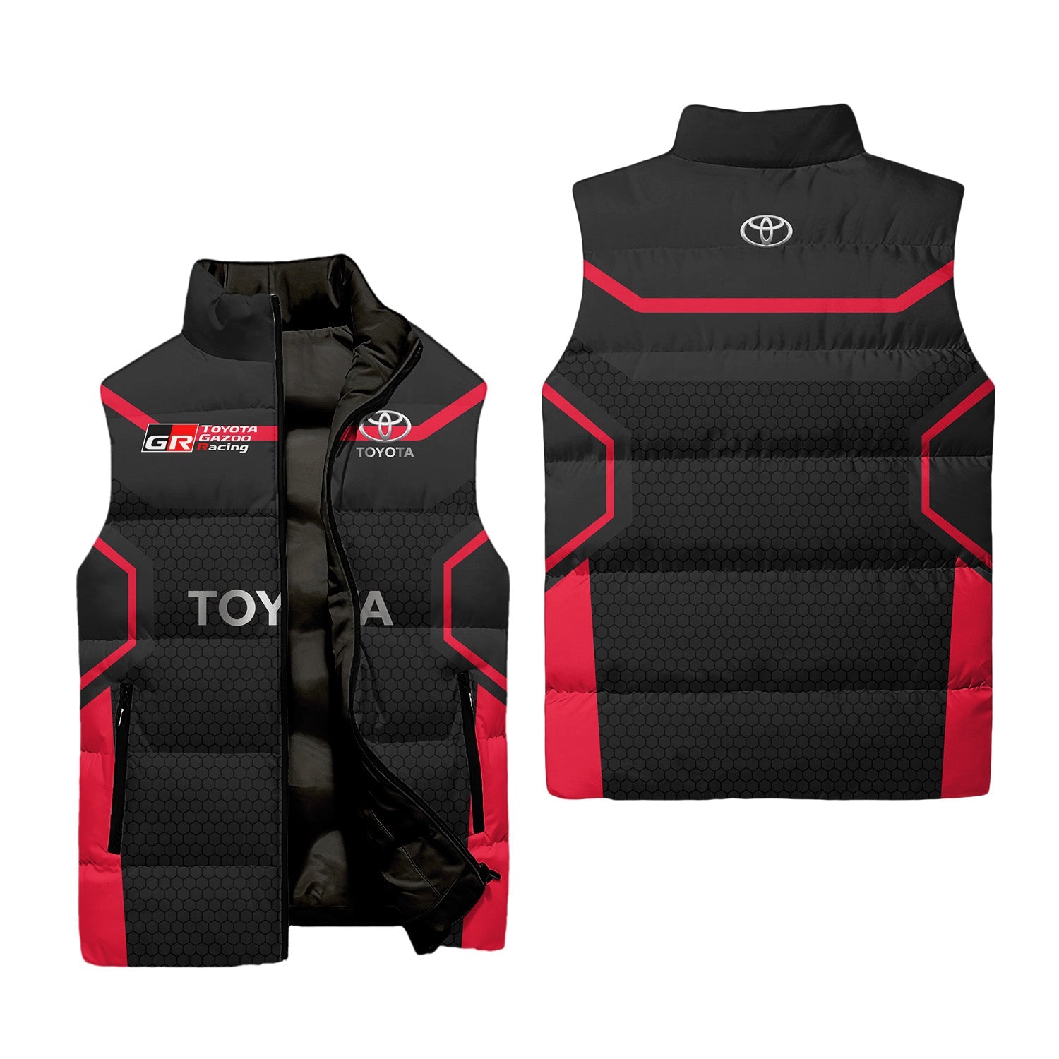 Toyota Sleeveless Puffer Jacket USPL804