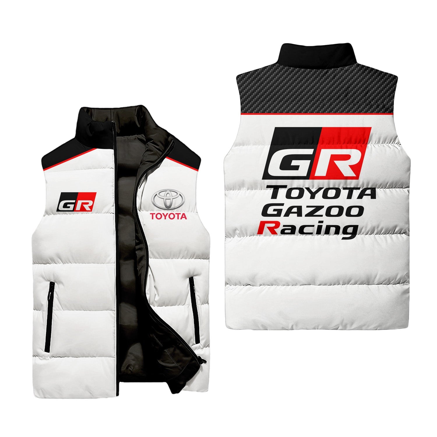 Toyota Sleeveless Puffer Jacket USPL803