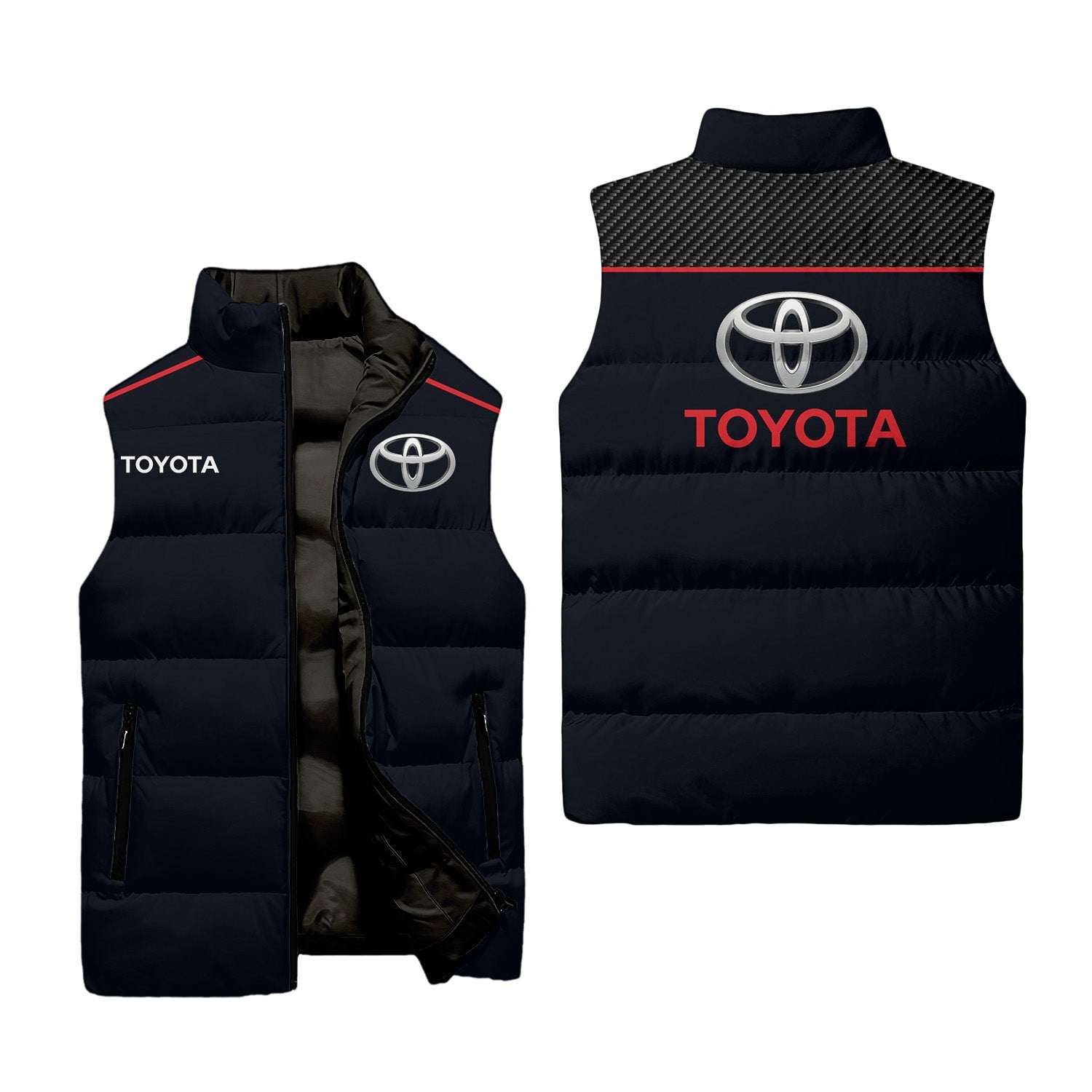 Toyota Sleeveless Puffer Jacket USPL859