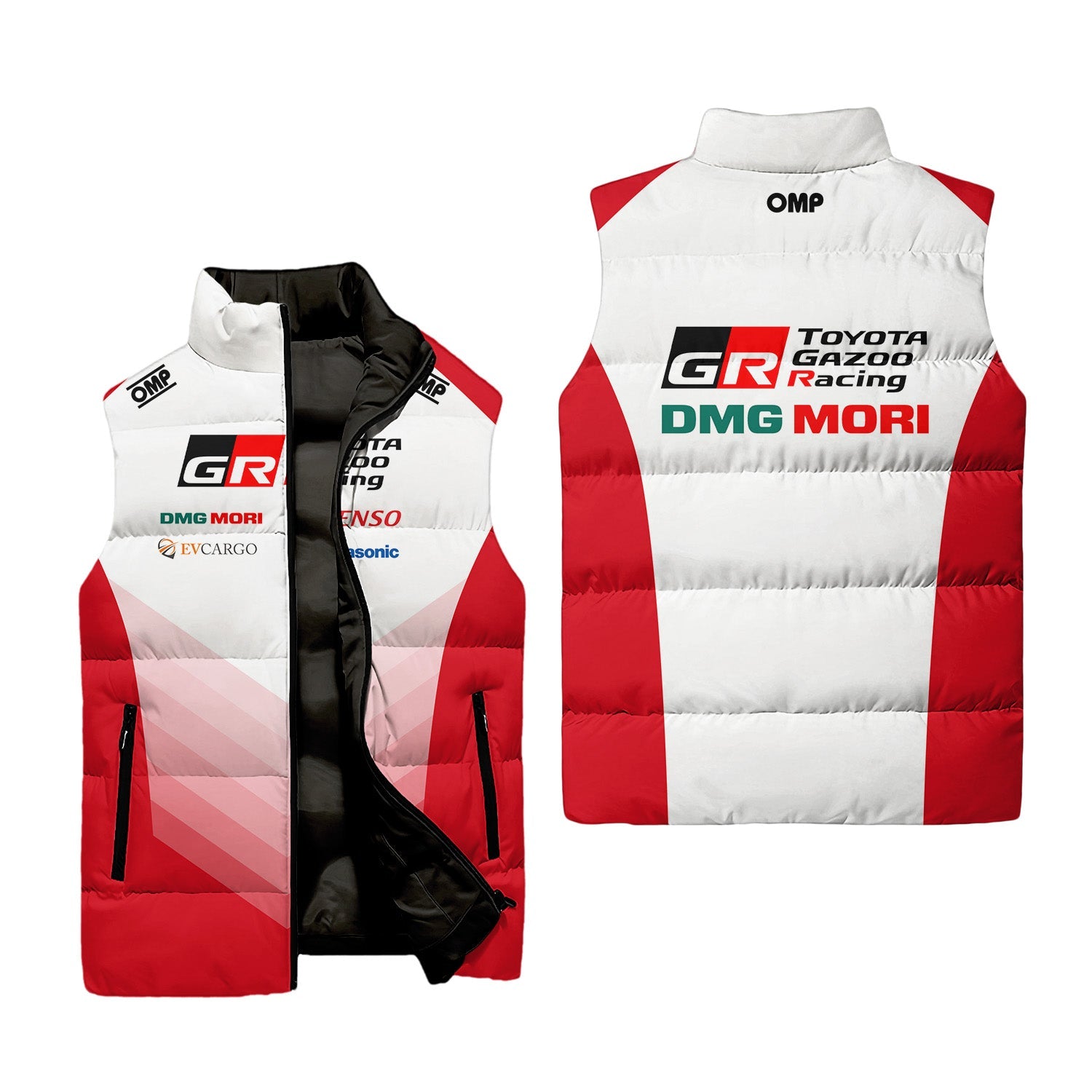 Toyota Sleeveless Puffer Jacket USPL818