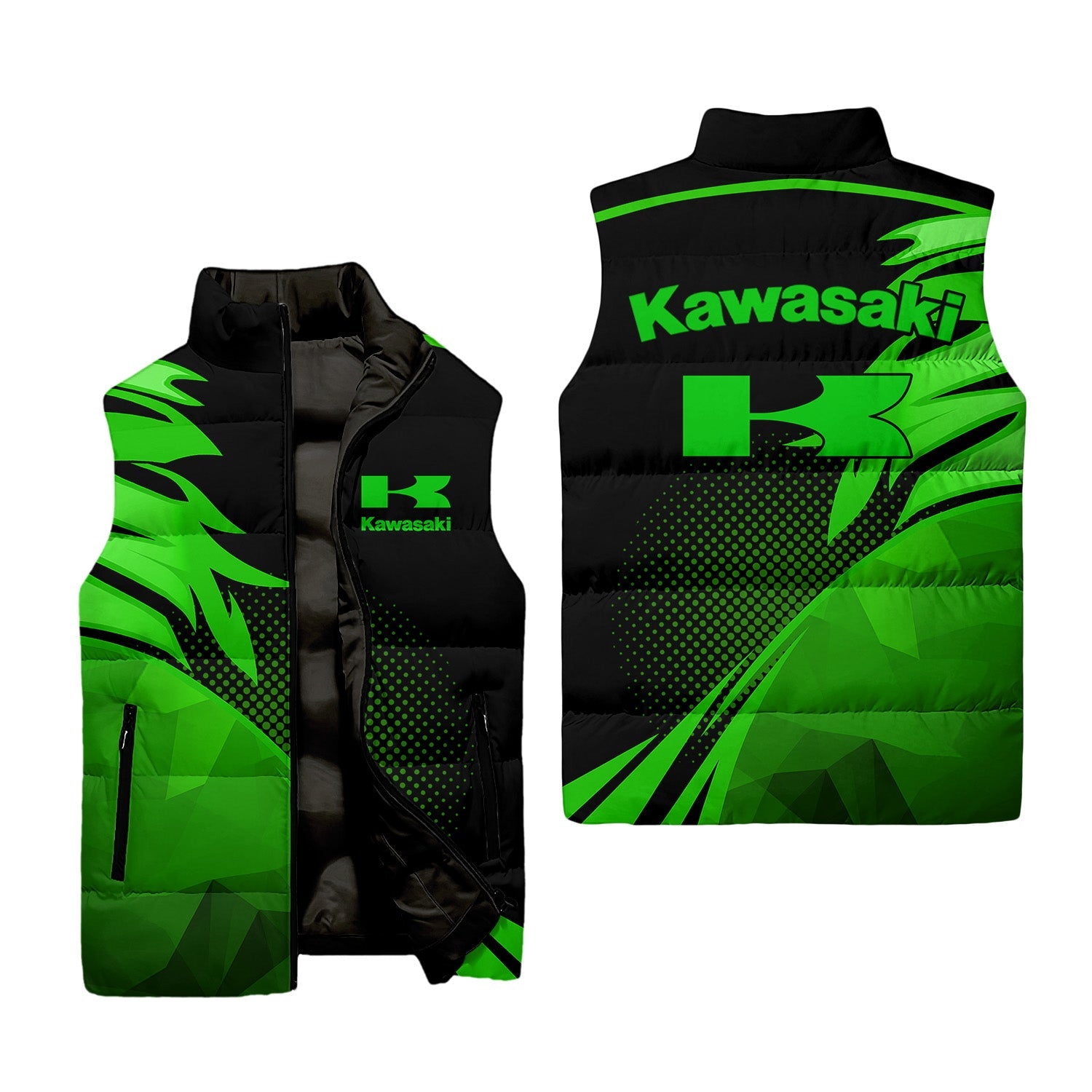 Kawasaki Sleeveless Puffer Jacket USPL904