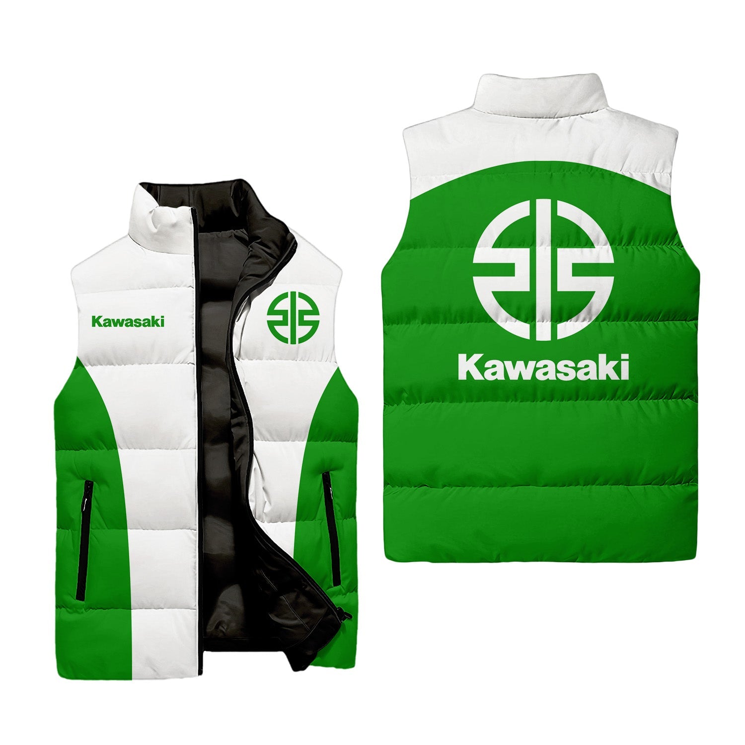 Kawasaki Sleeveless Puffer Jacket USPL925