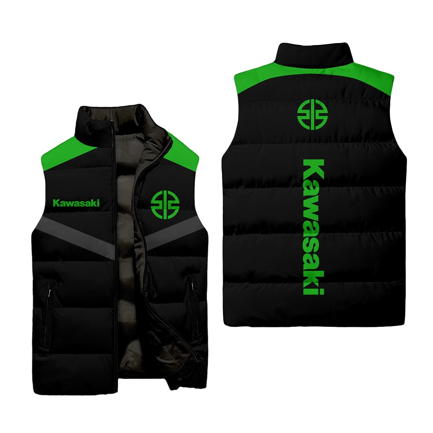 Kawasaki Sleeveless Puffer Jacket USPL924