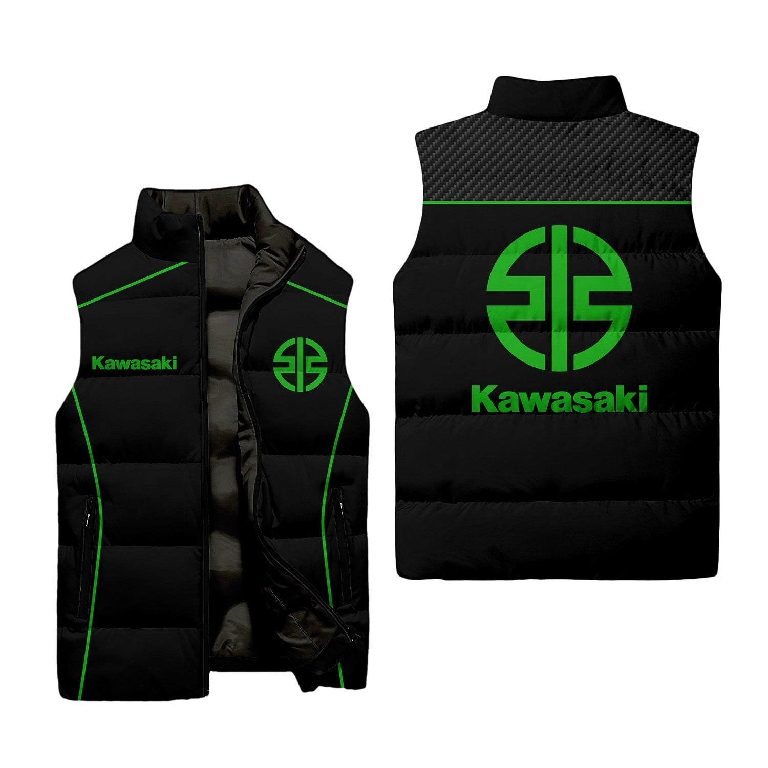 Kawasaki Sleeveless Puffer Jacket USPL922