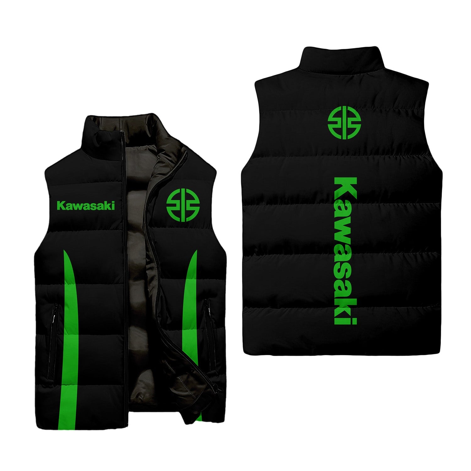 Kawasaki Sleeveless Puffer Jacket USPL912