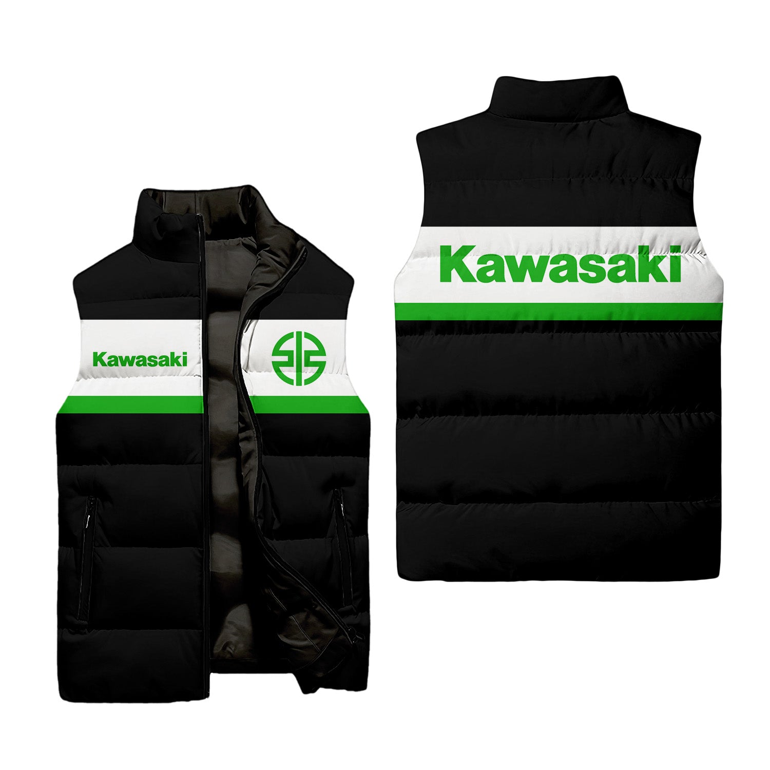 Kawasaki Sleeveless Puffer Jacket USPL911