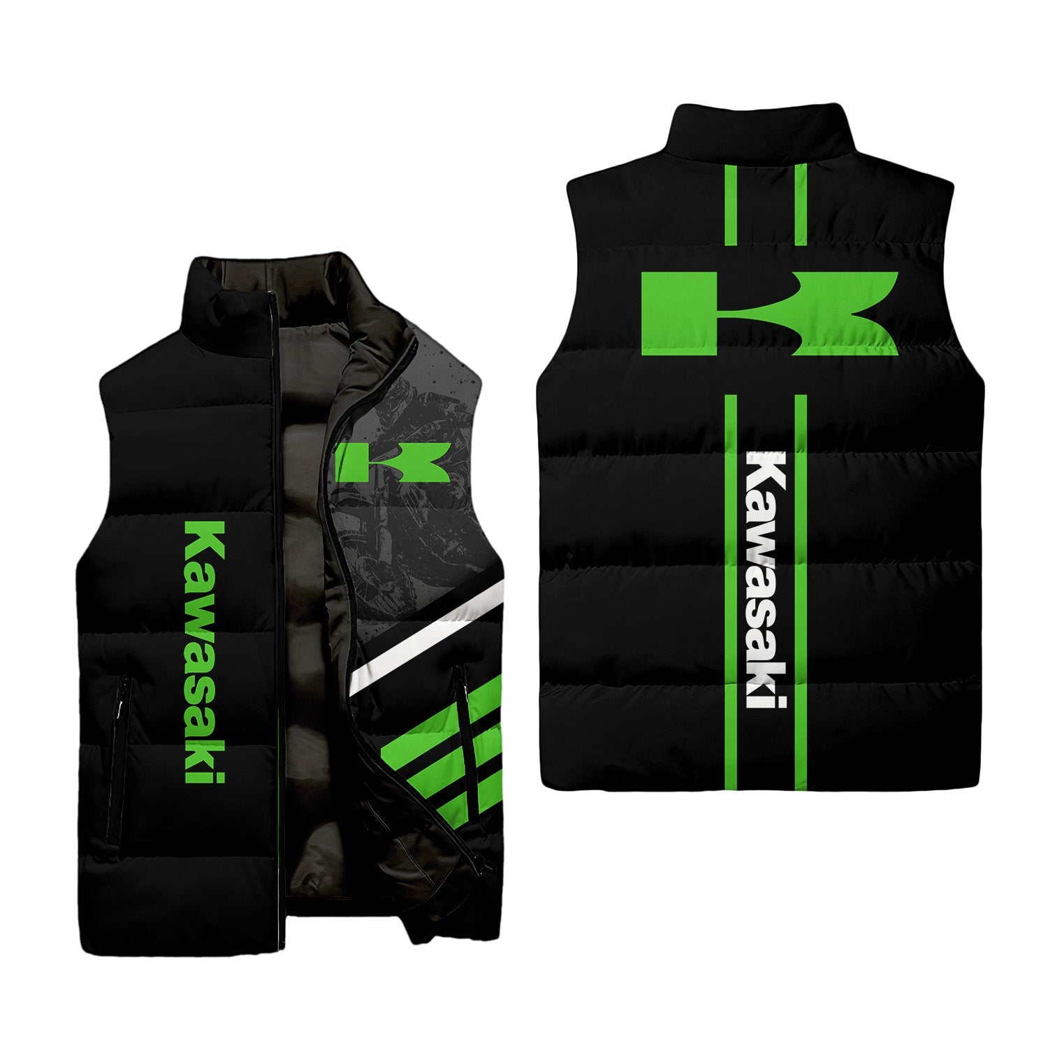 Kawasaki Sleeveless Puffer Jacket USPL910