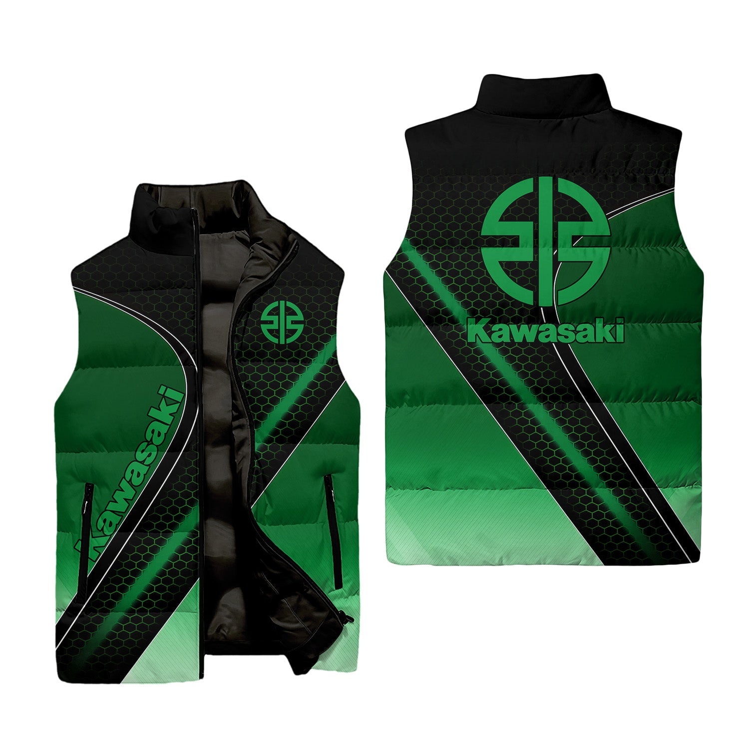 Kawasaki Sleeveless Puffer Jacket USPL891