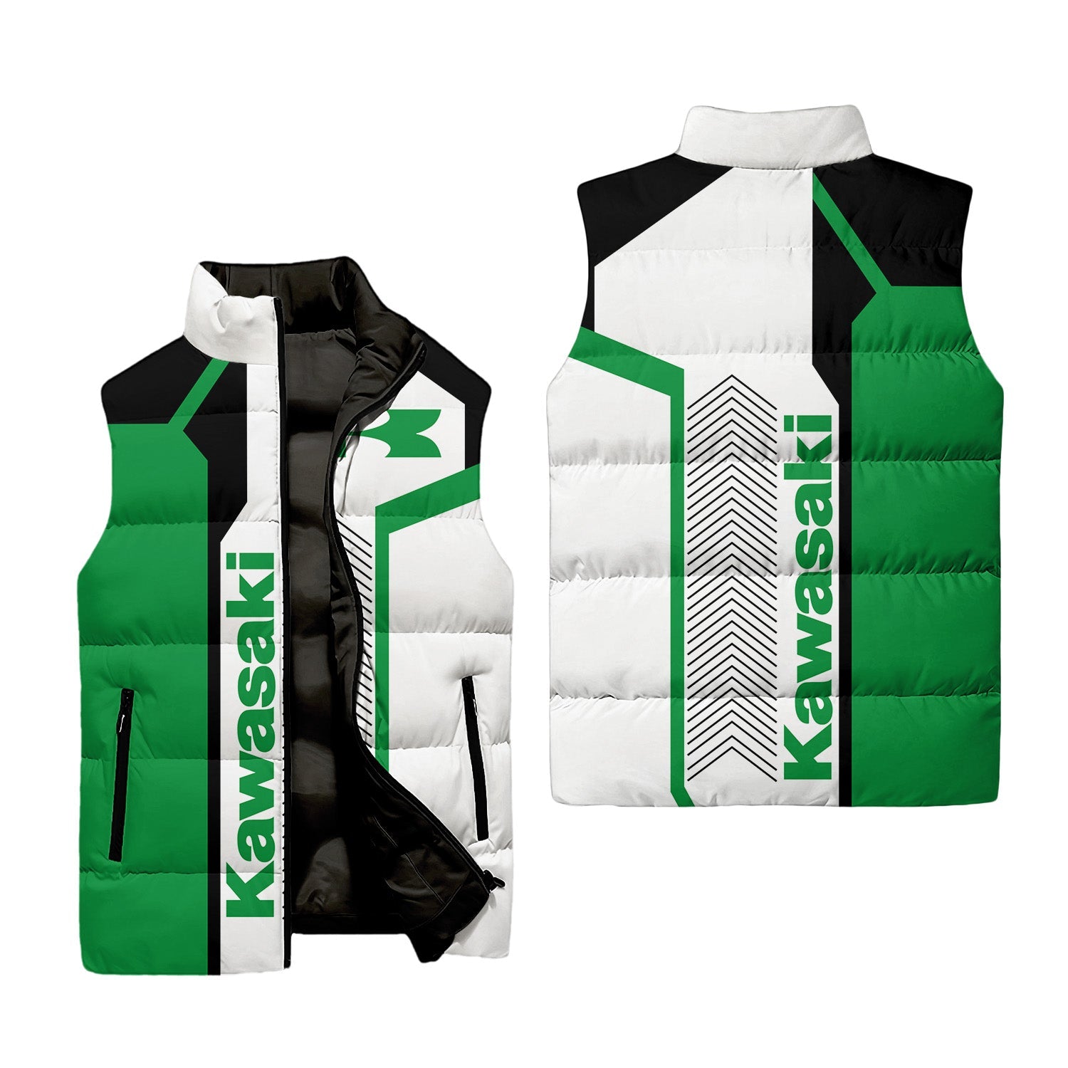 Kawasaki Sleeveless Puffer Jacket USPL899